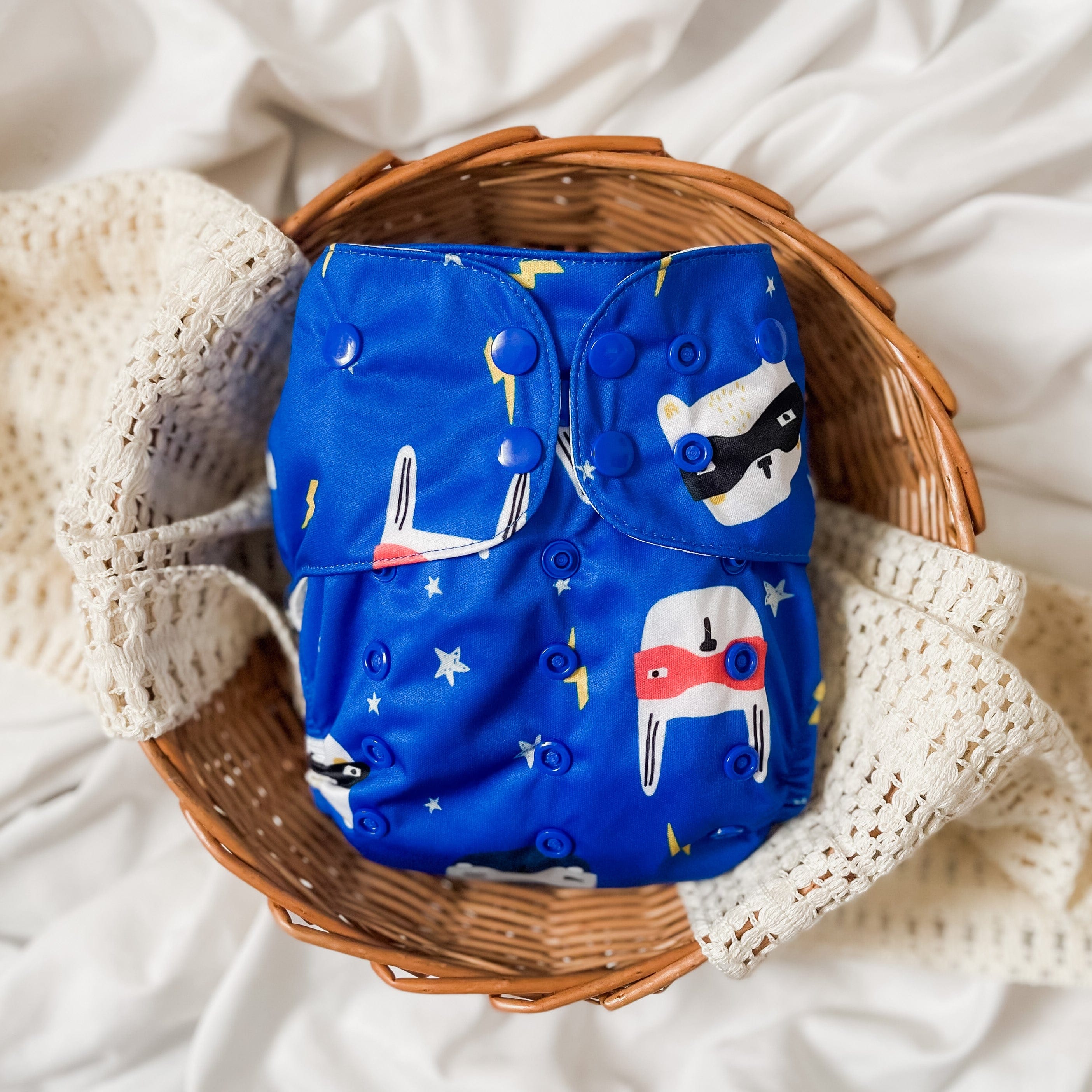 The "deluxe" Pocket Diaper By Happy Beehinds Original Collection