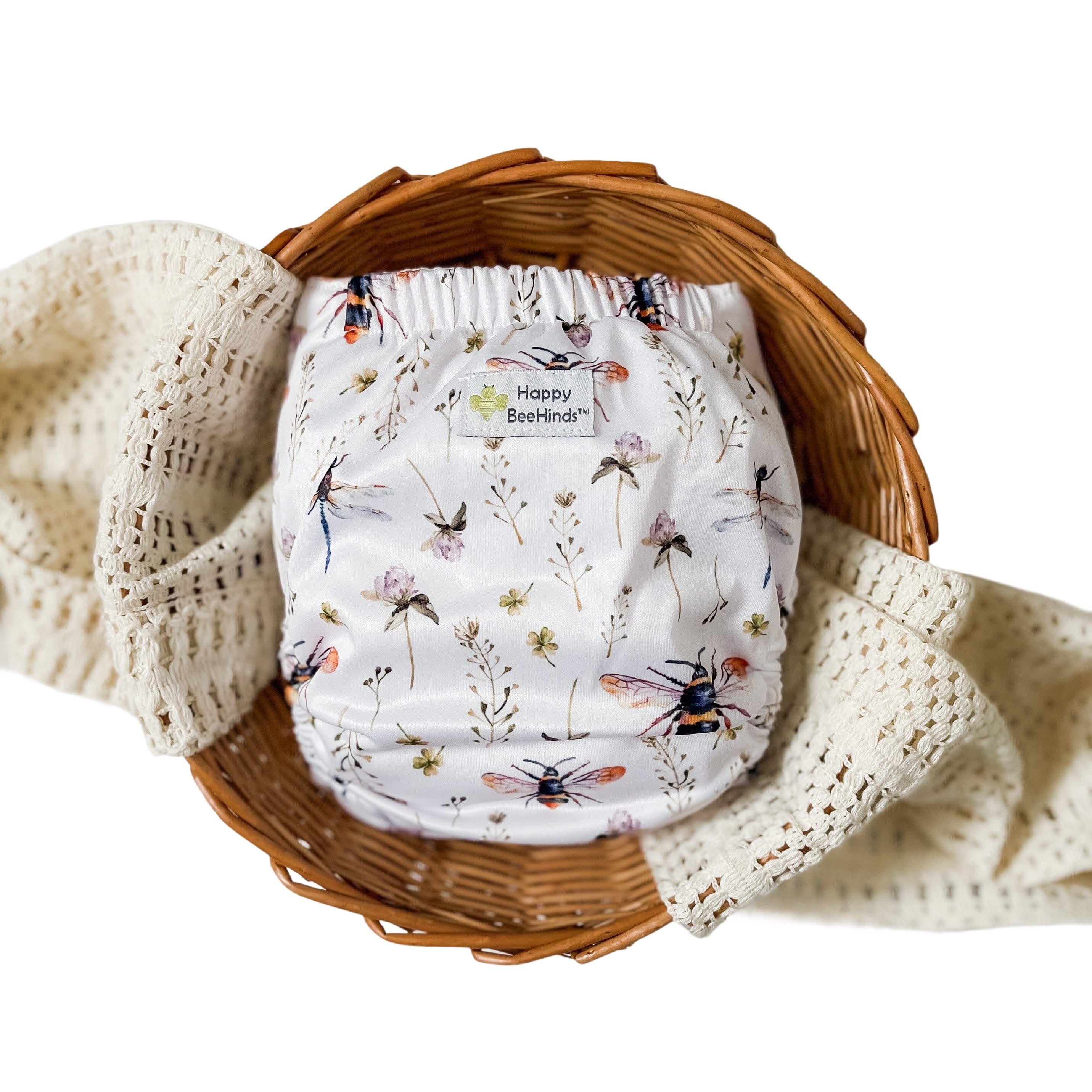 The "deluxe" Pocket Diaper By Happy Beehinds Original Collection