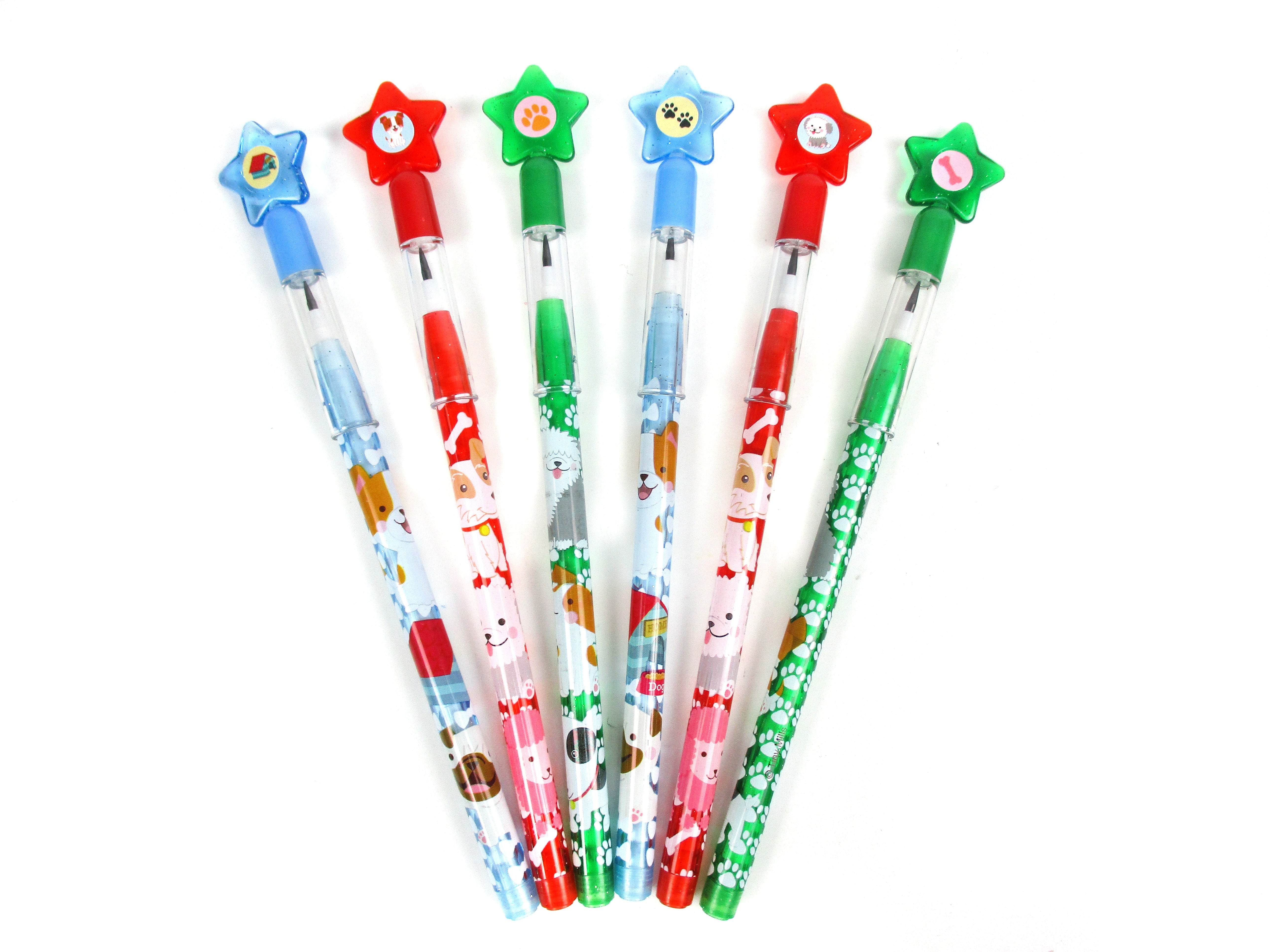 Dogs And Puppies Multi Point Pencils