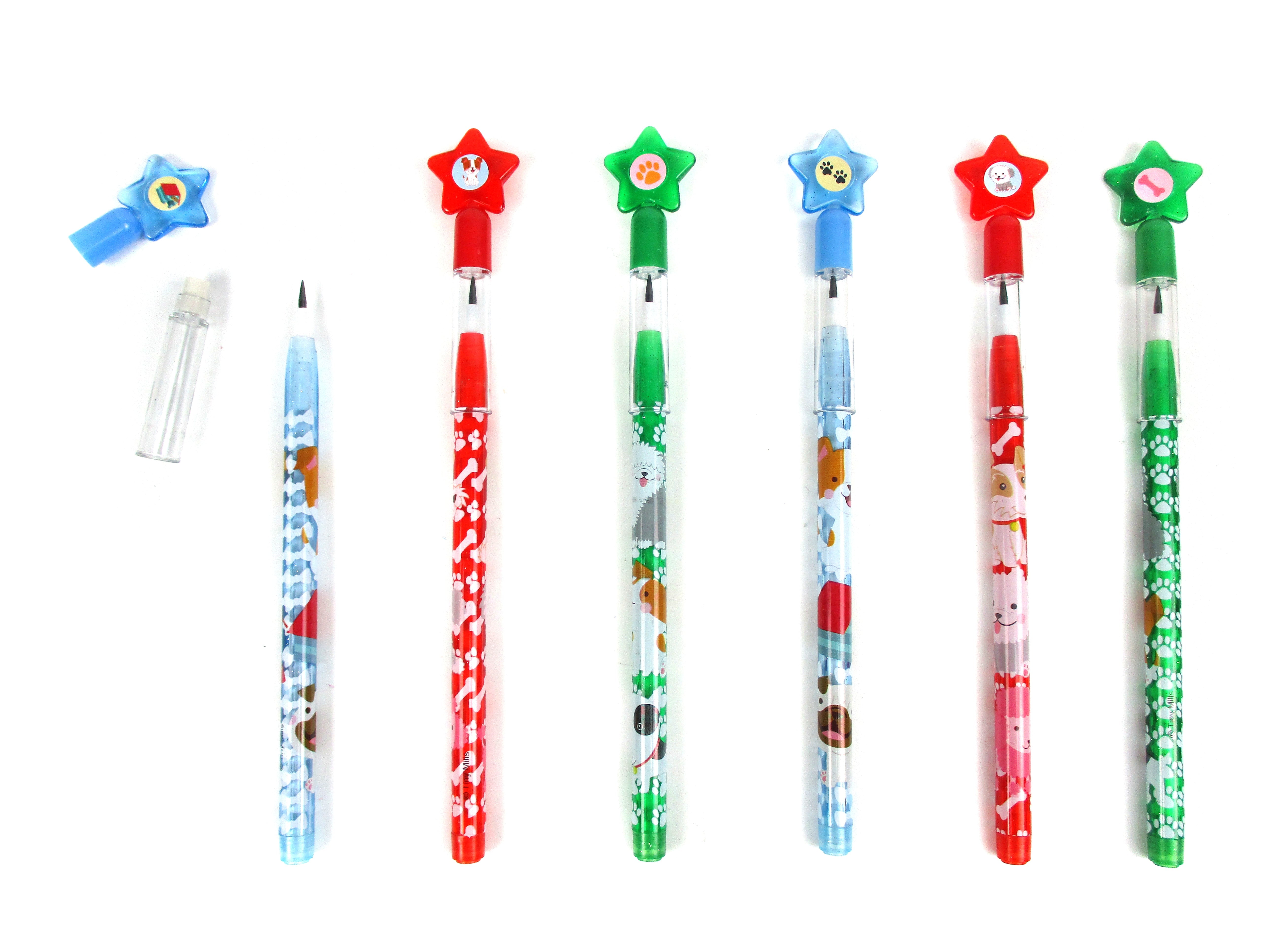 Dogs And Puppies Multi Point Pencils