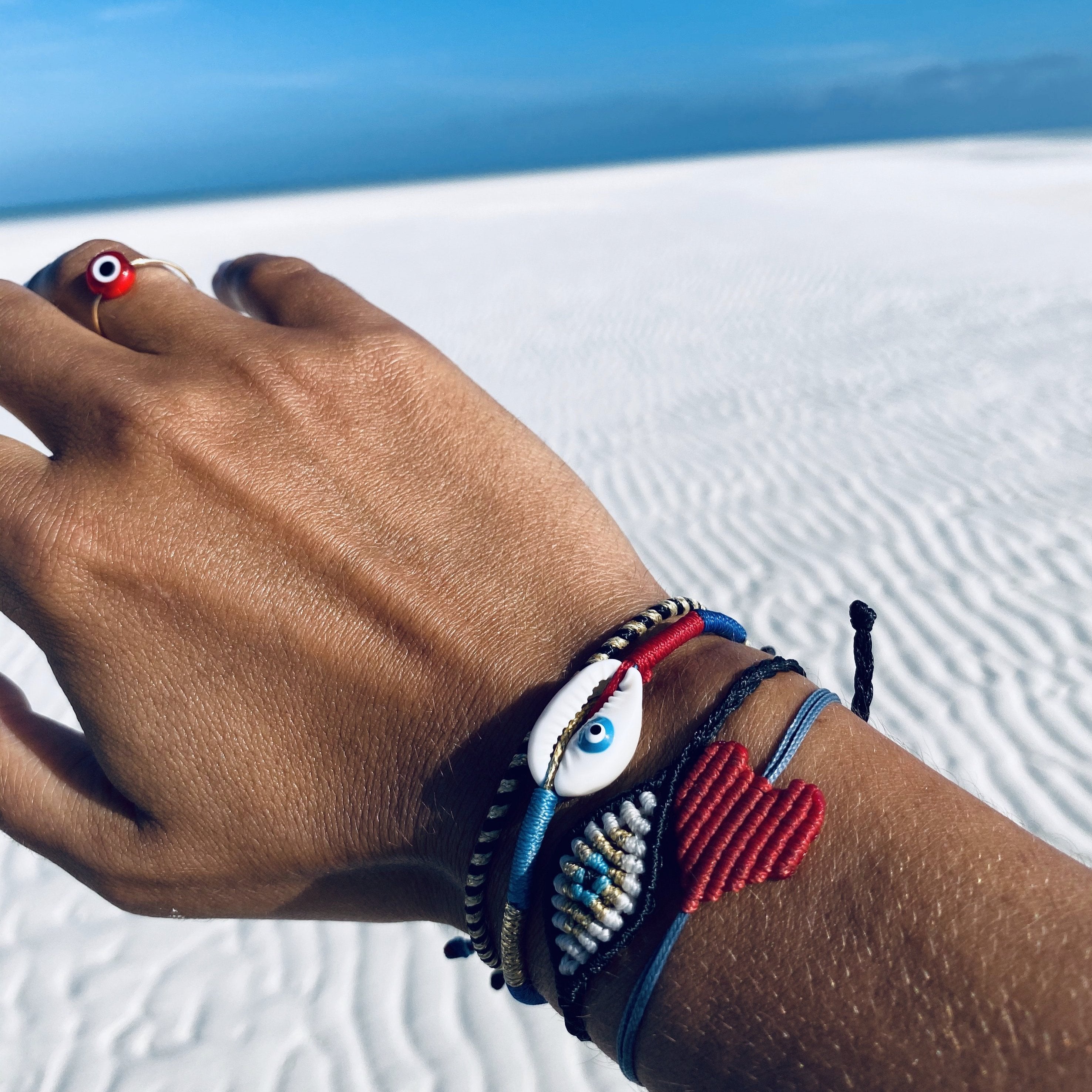 Large Evil Eye Bracelet