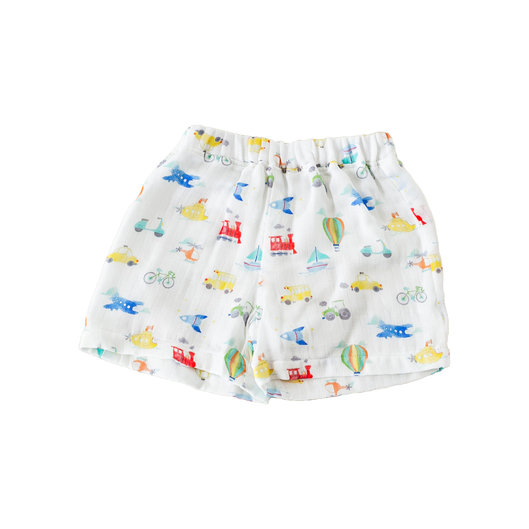 On The Go Organic Muslin Shorts
