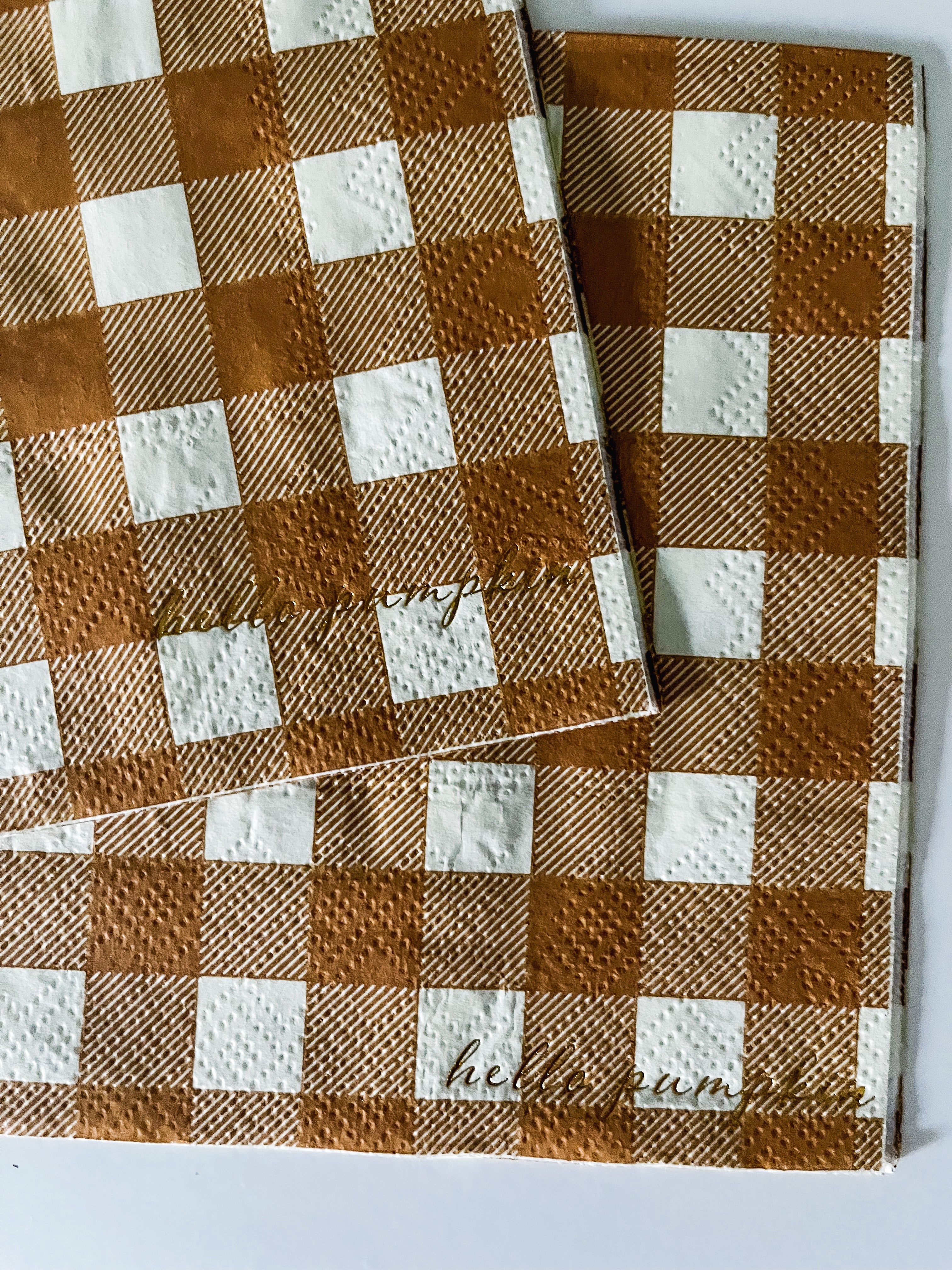 Fall Plaid Napkin