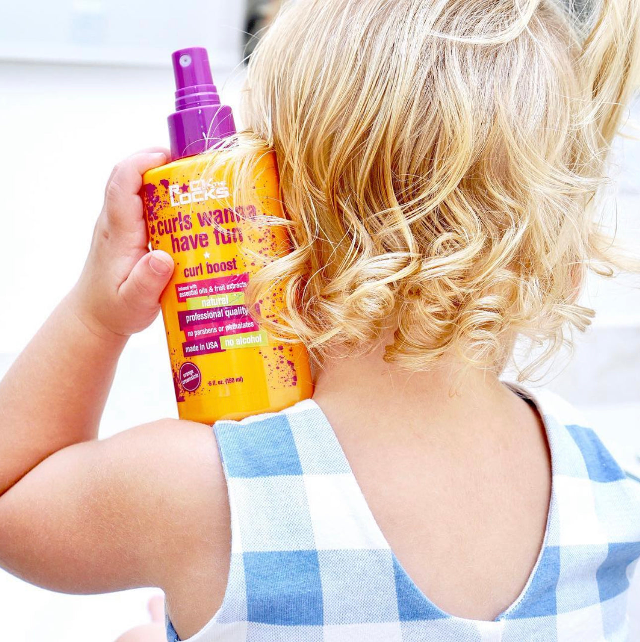 Curls Wanna Have Fun - Curl Boost - Orange Creamsicle