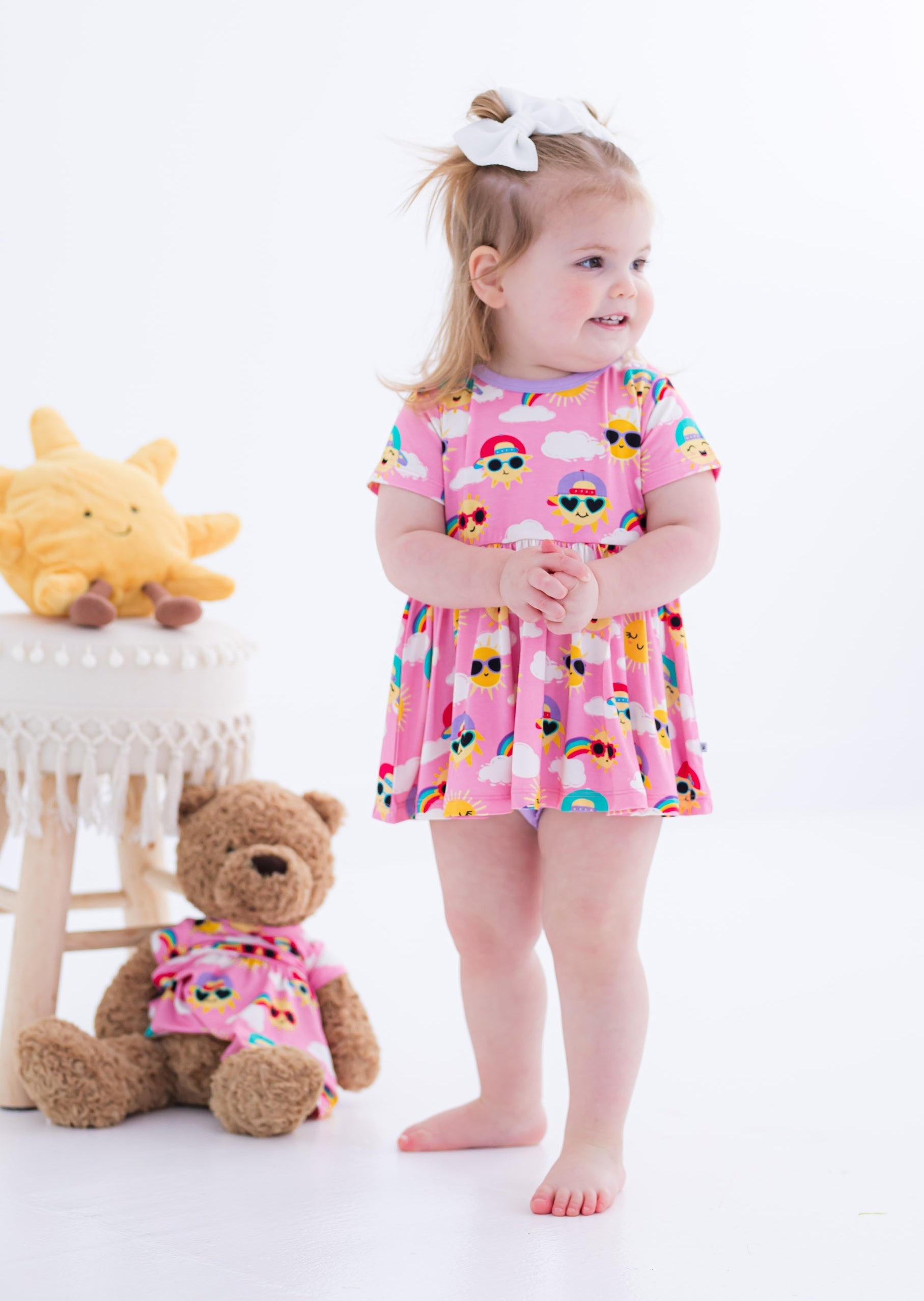 Aurora Birdie Peplum Set