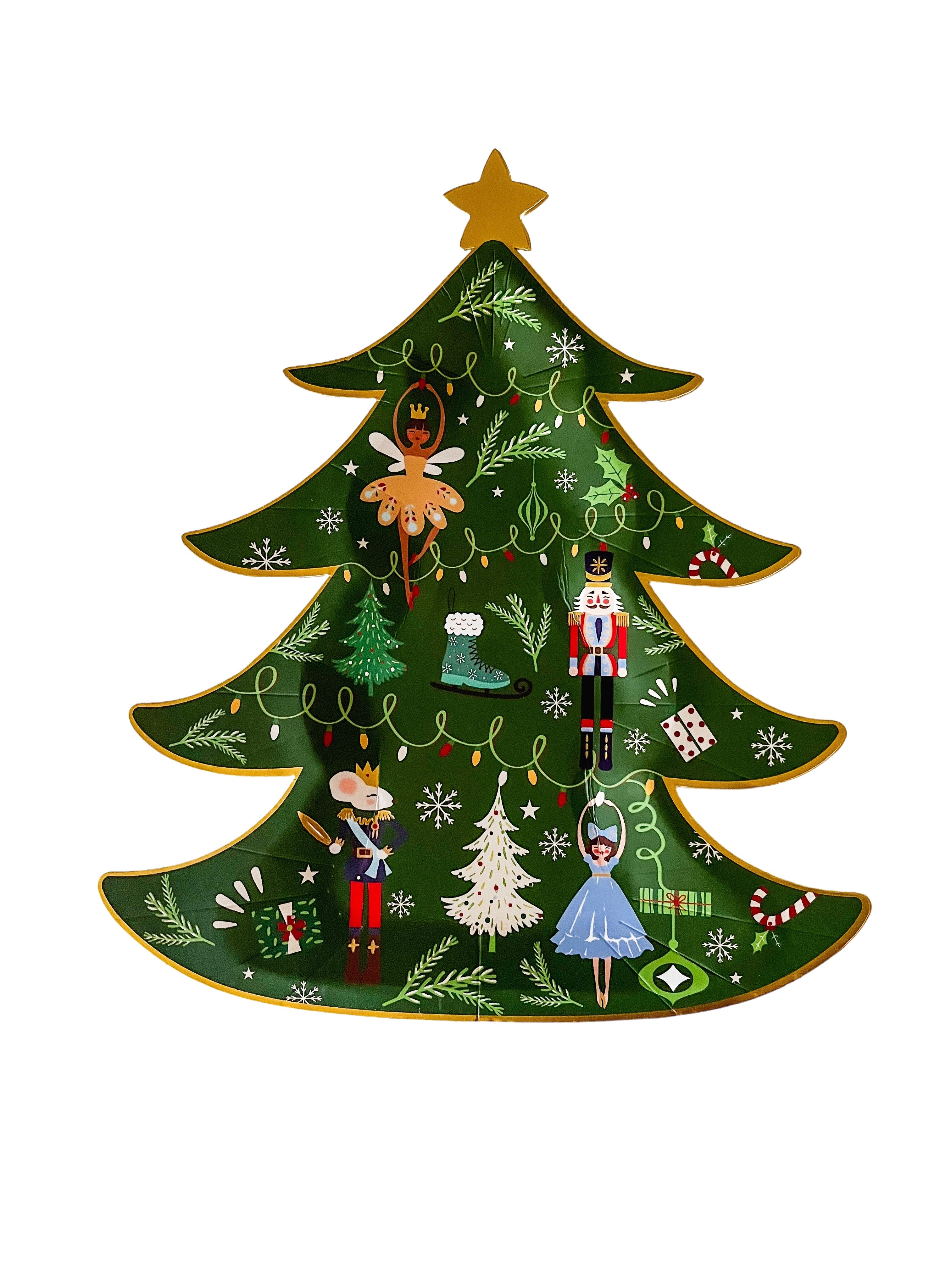 Christmas Tree Plate