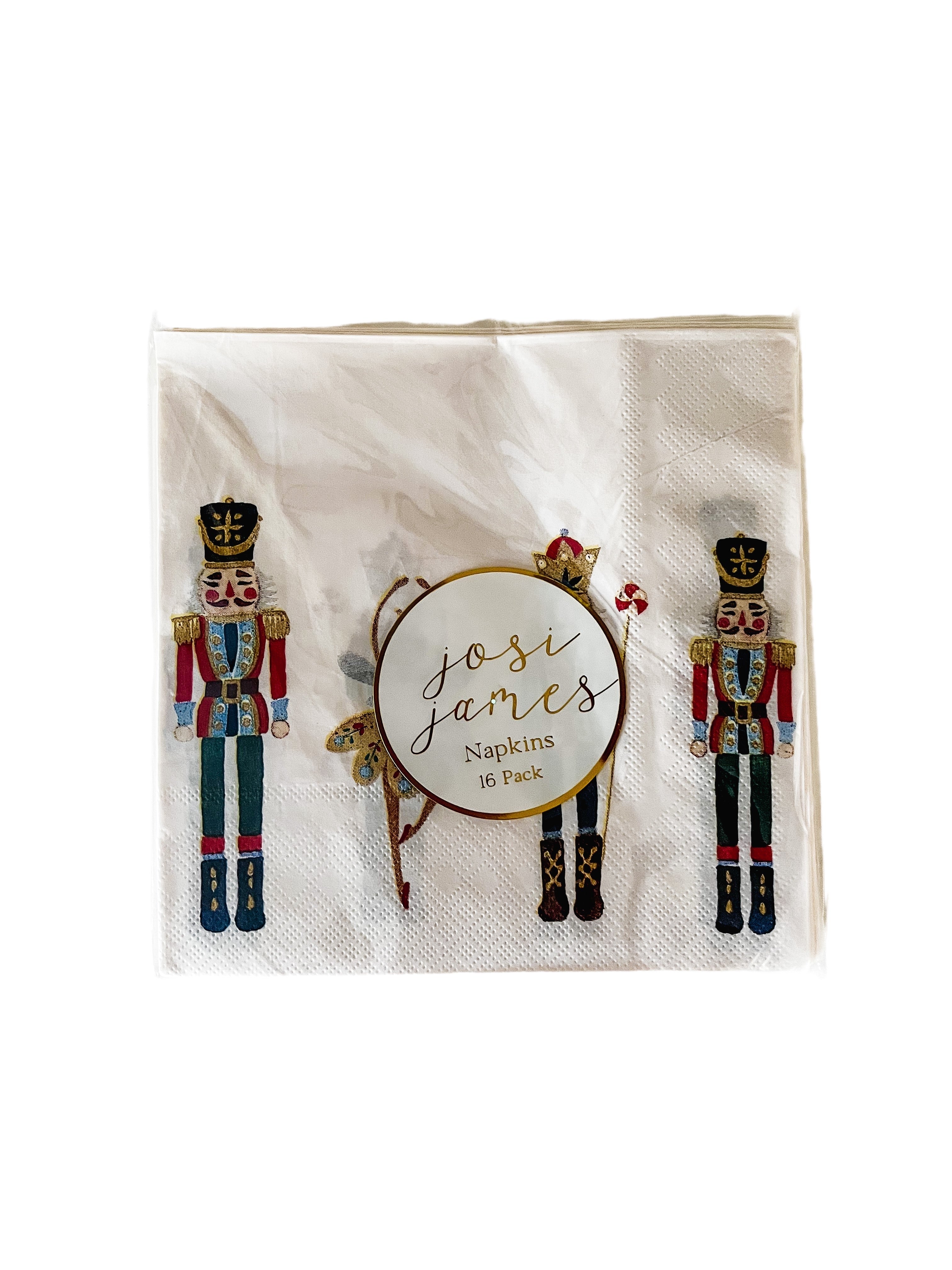 Nutcracker Christmas Napkins Large