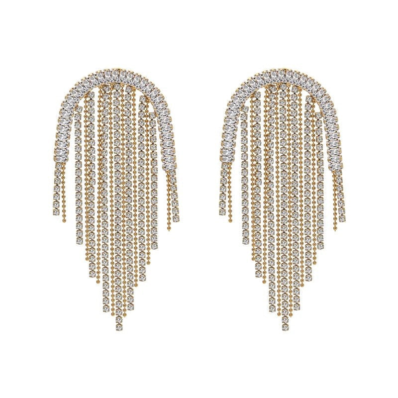 Rochelle Cz Drop Earring