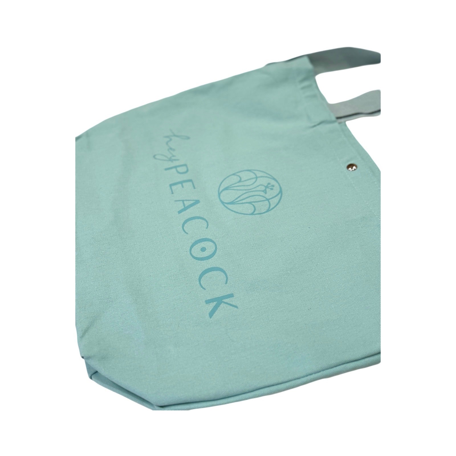 Tote Canvas Bag: Heypeacock (move Mountains)