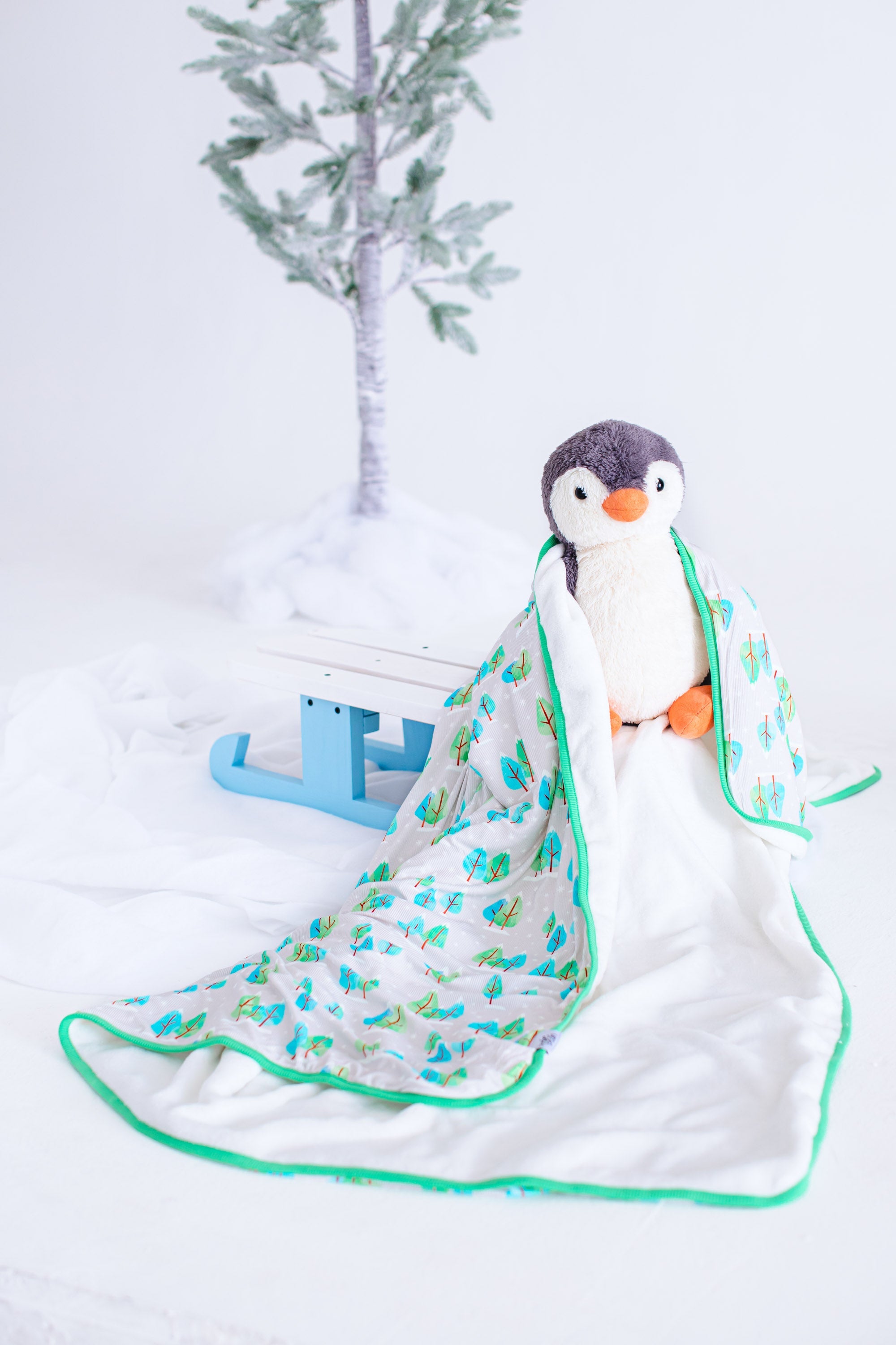 Vail Plush Toddler Birdie Blanket