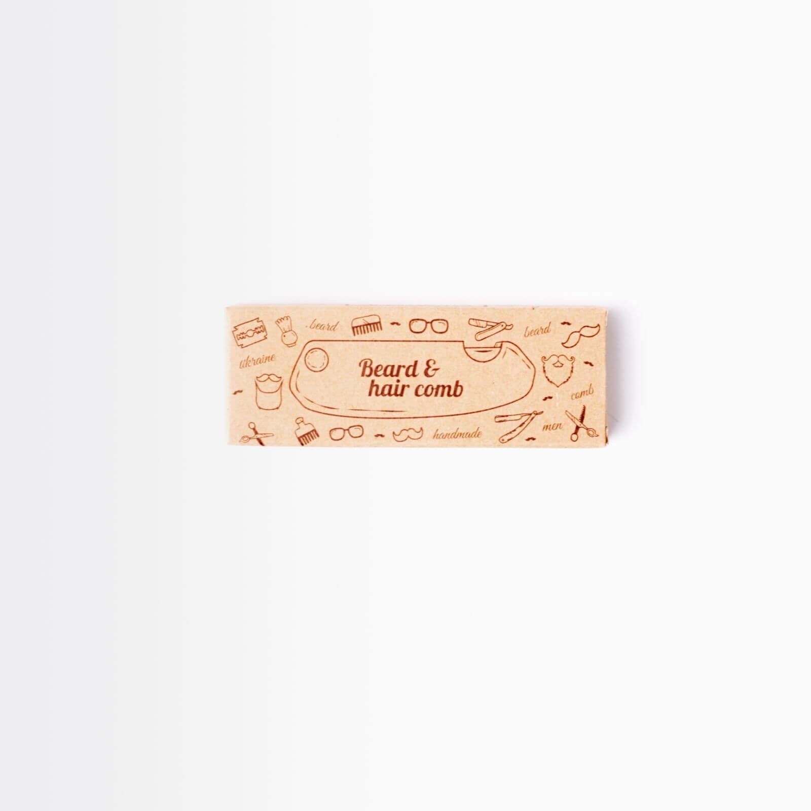 Wooden Beard Comb - Love Is