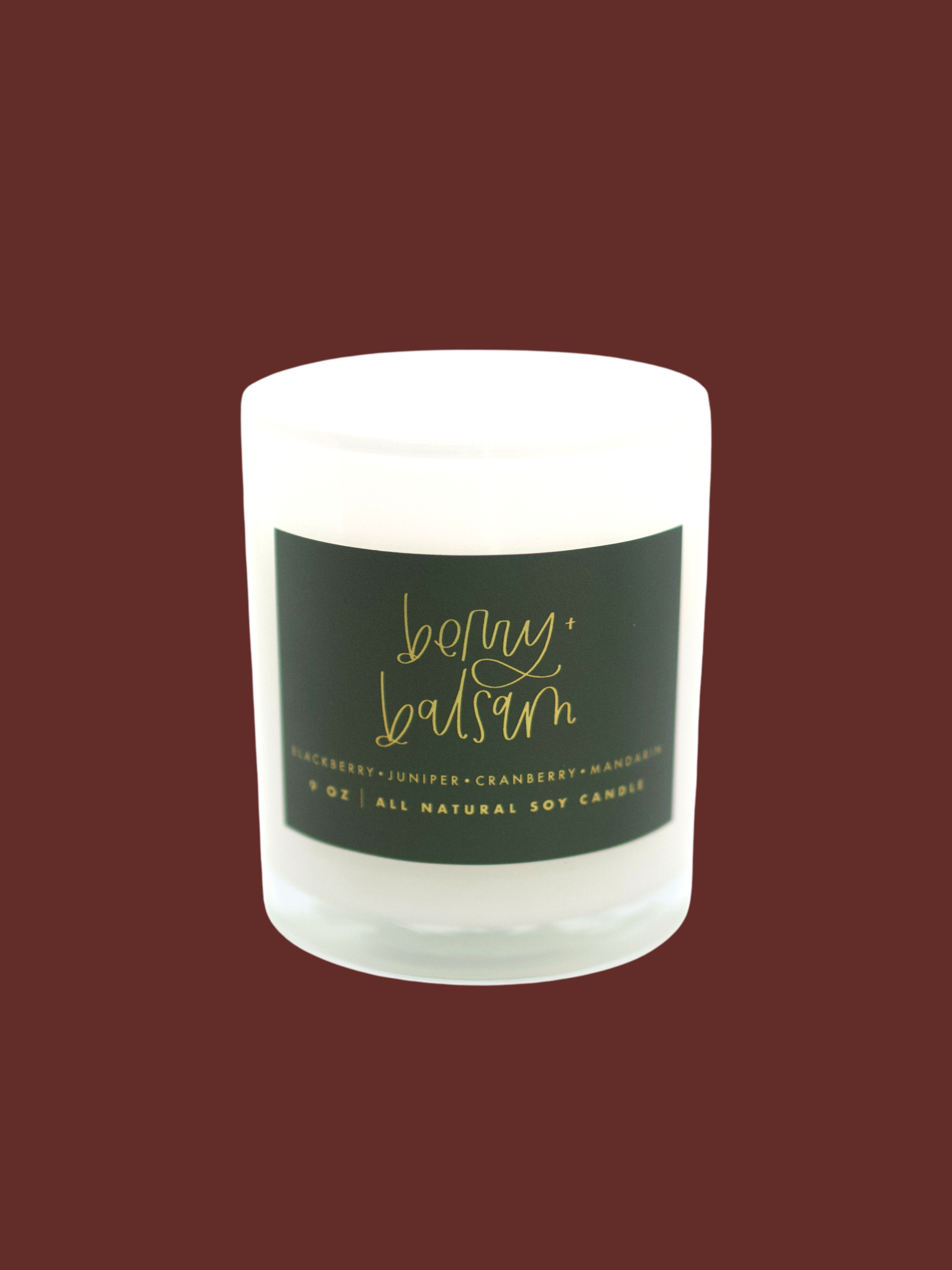 Berry + Balsam Candle - 9 Oz