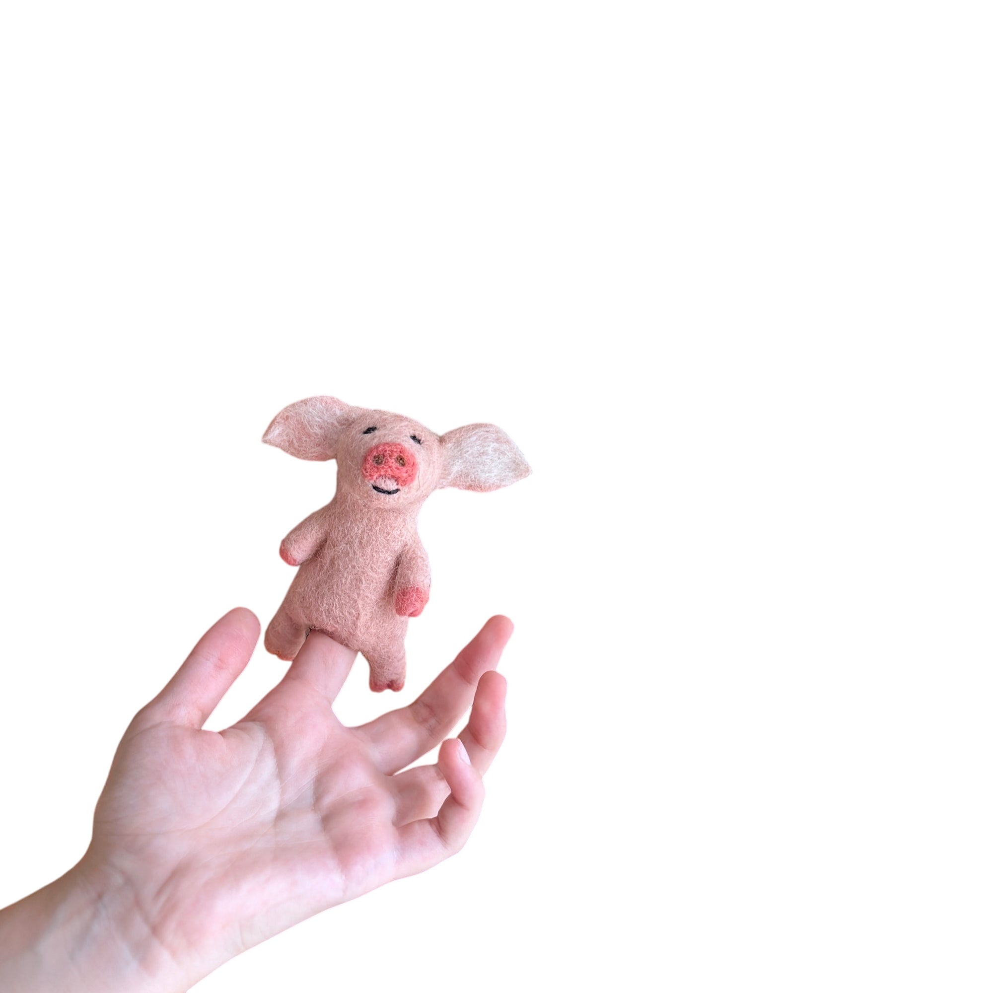 Pig Finger Puppet