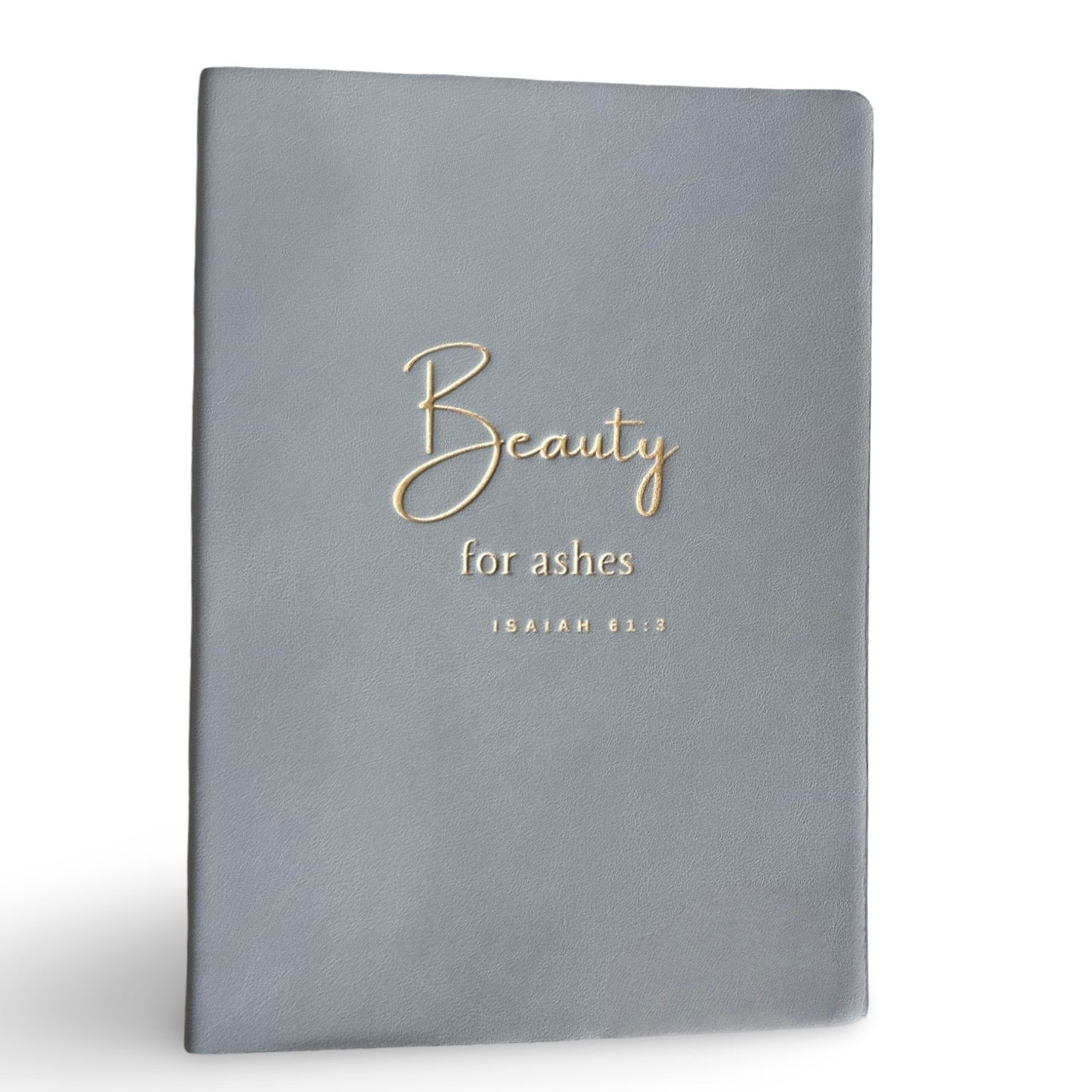 Journal: Heypeacock Journal, Premium Soft Leather - Beauty For Ashes