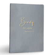 Journal: Heypeacock Journal, Premium Soft Leather - Beauty For Ashes
