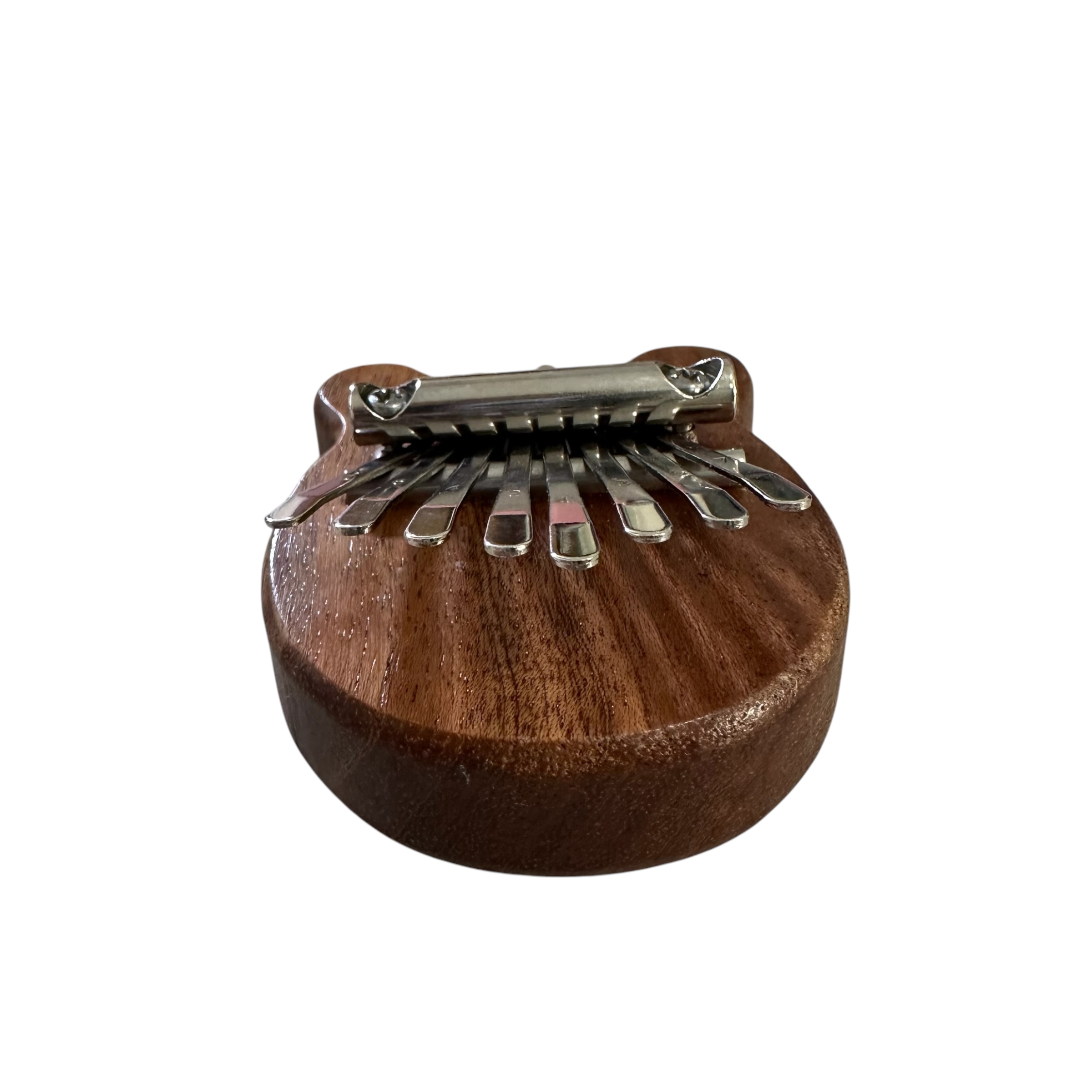 Mini Bear-shaped Wooden Kalimba – 8-key Thumb Piano