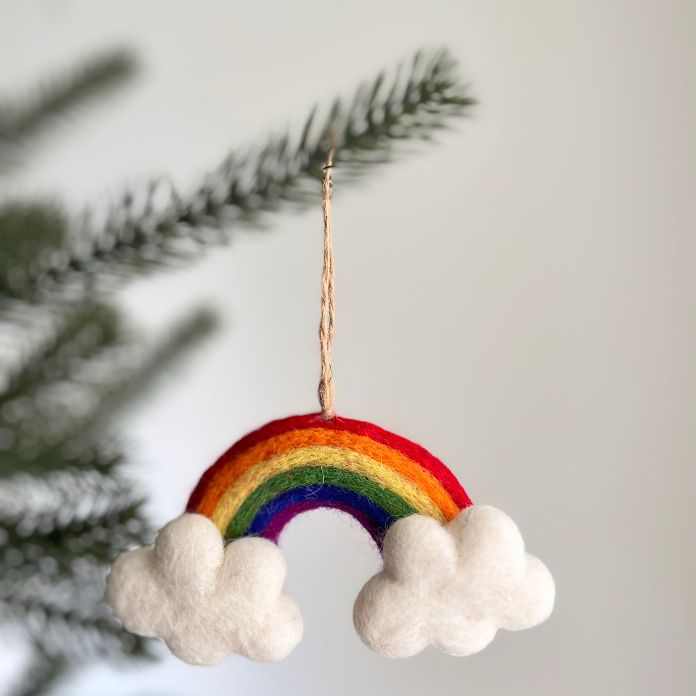 Felt Ornament - Rainbow