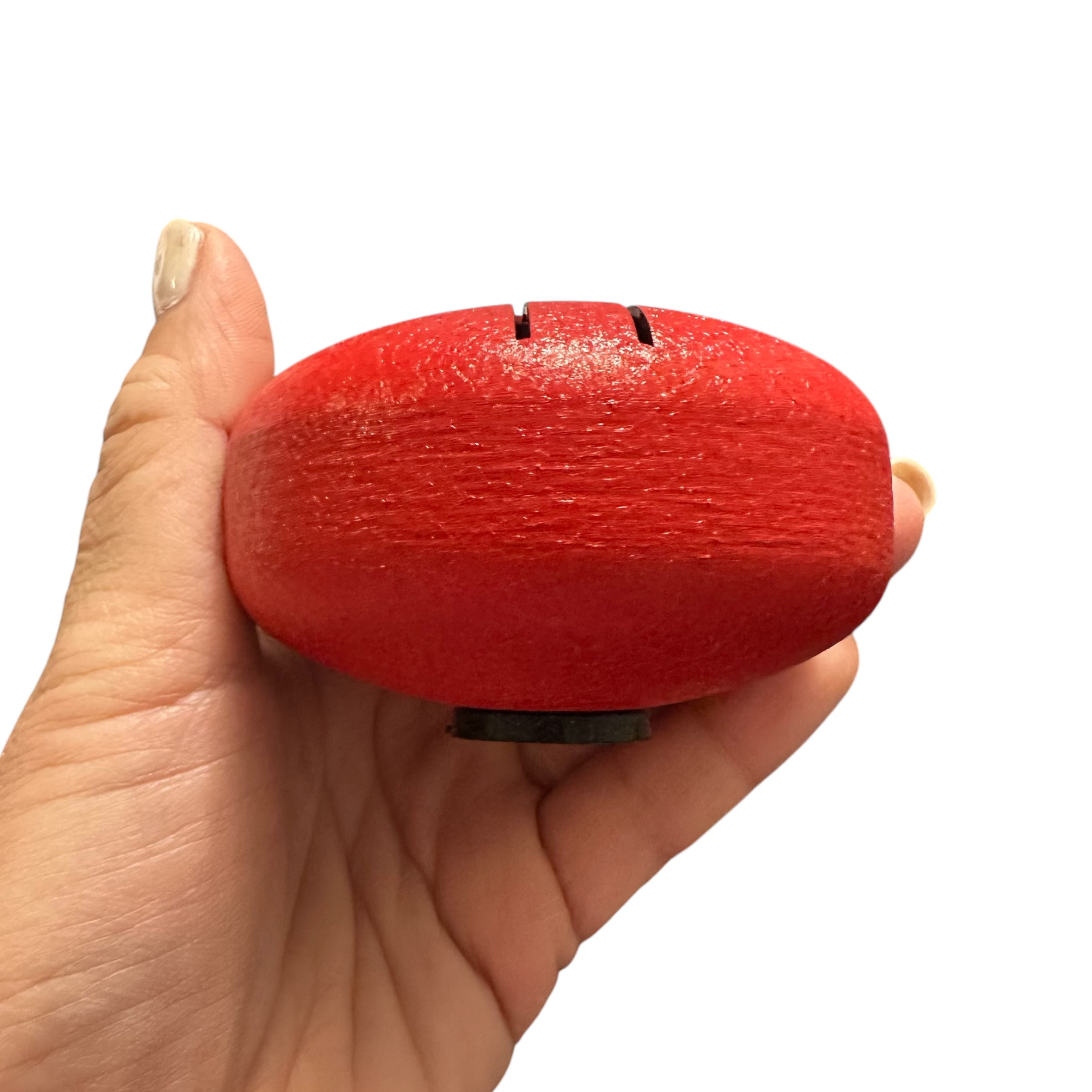 Mini Rain Drum 3 Steel Percussion Instrument With Mallet (red)