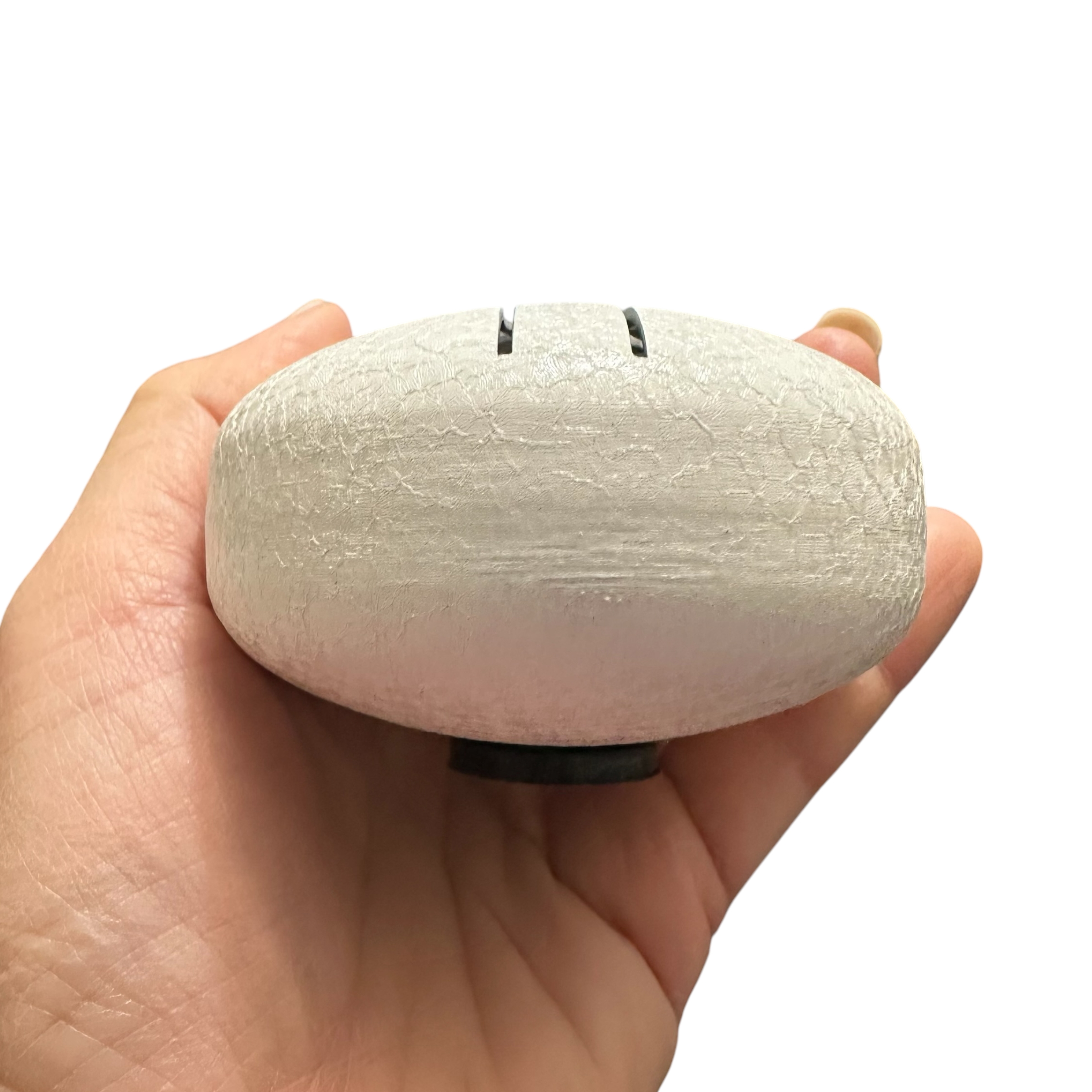 Mini Rain Drum 3 Steel Percussion Instrument With Mallet (white)