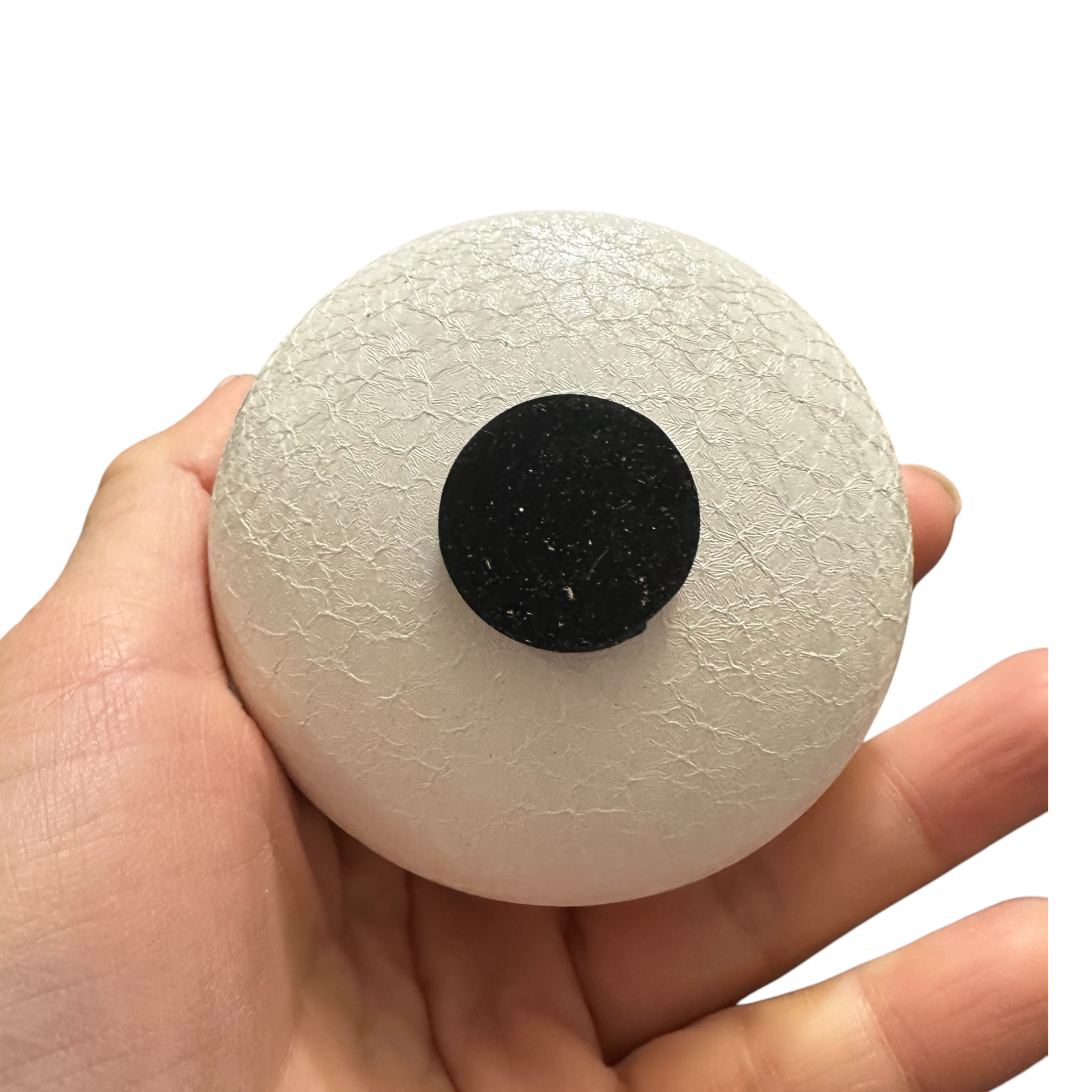 Mini Rain Drum 3 Steel Percussion Instrument With Mallet (white)