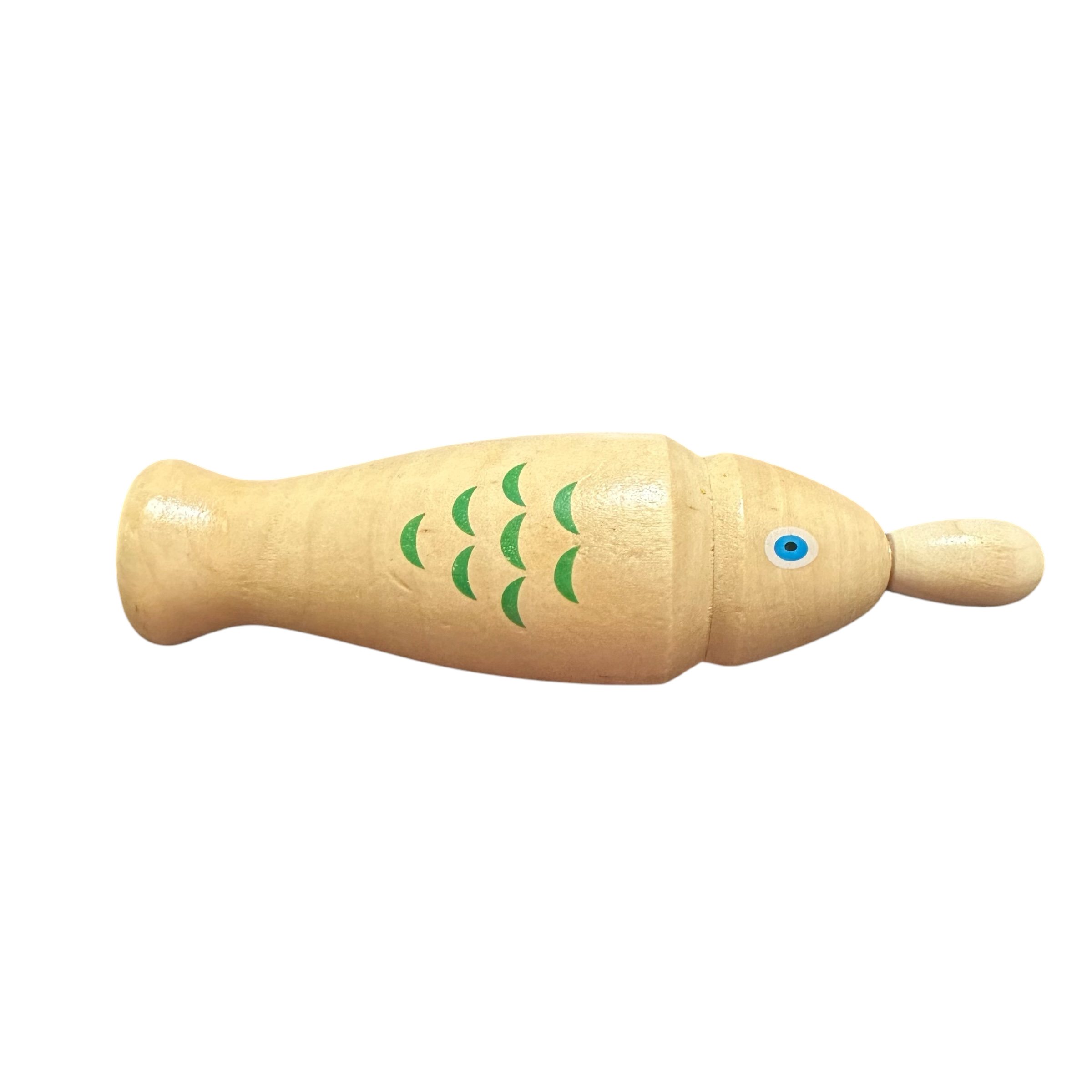 Wooden-fish-guiro-hand-percussion-instrument-with-mallet