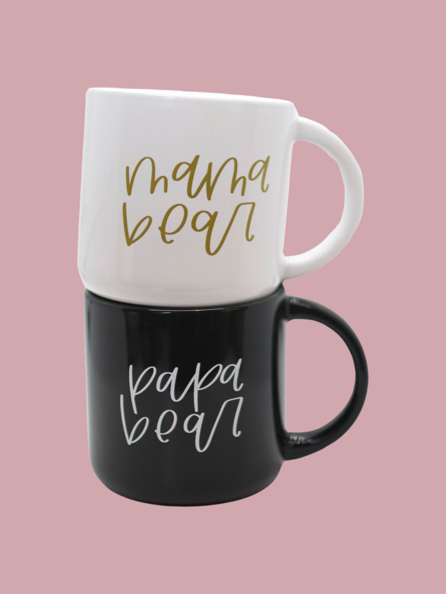 Mama Bear + Papa Bear Mug Set - New