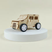 Pull String Car Diy Kit Diy Kit, Educational Stem Toy
