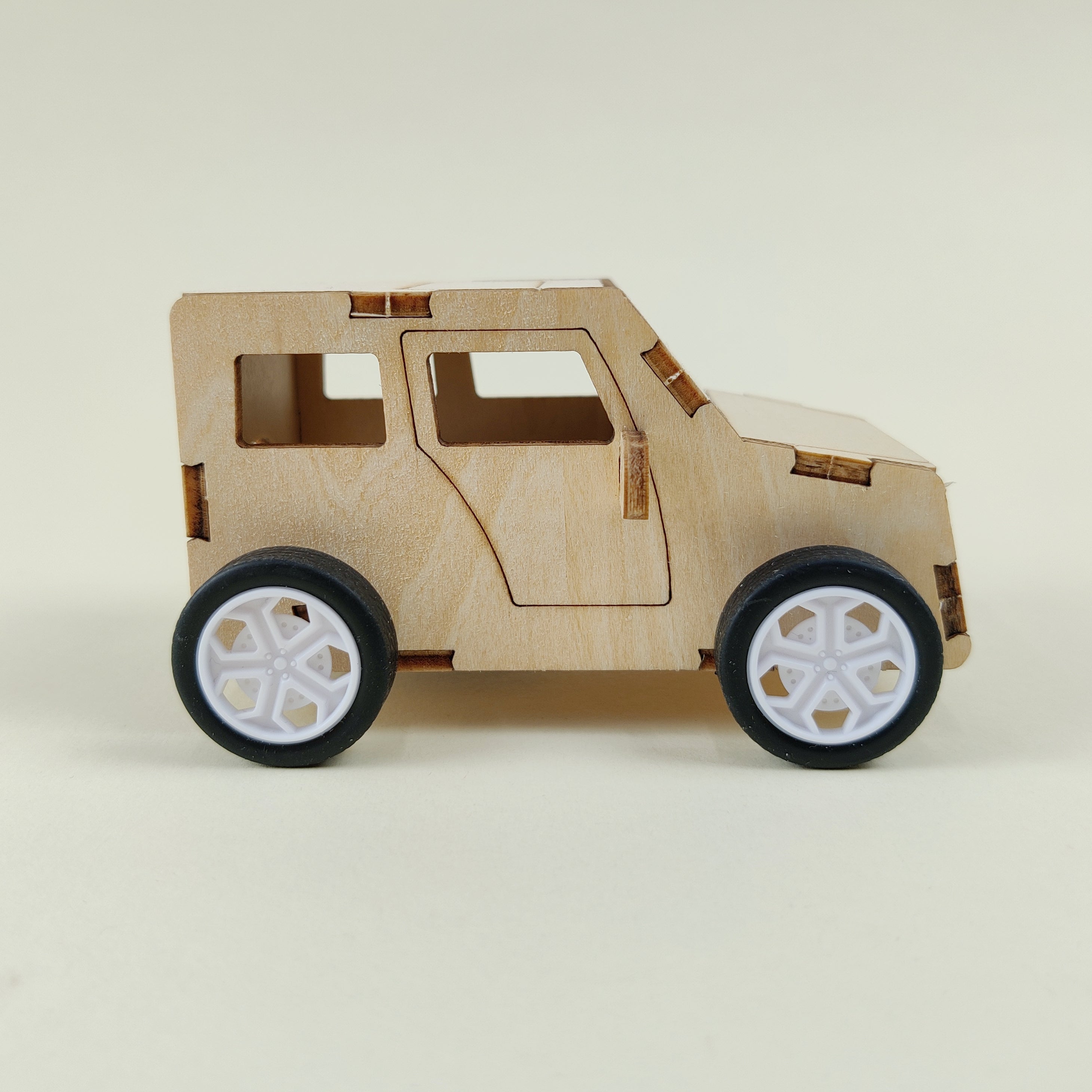 Pull String Car Diy Kit Diy Kit, Educational Stem Toy