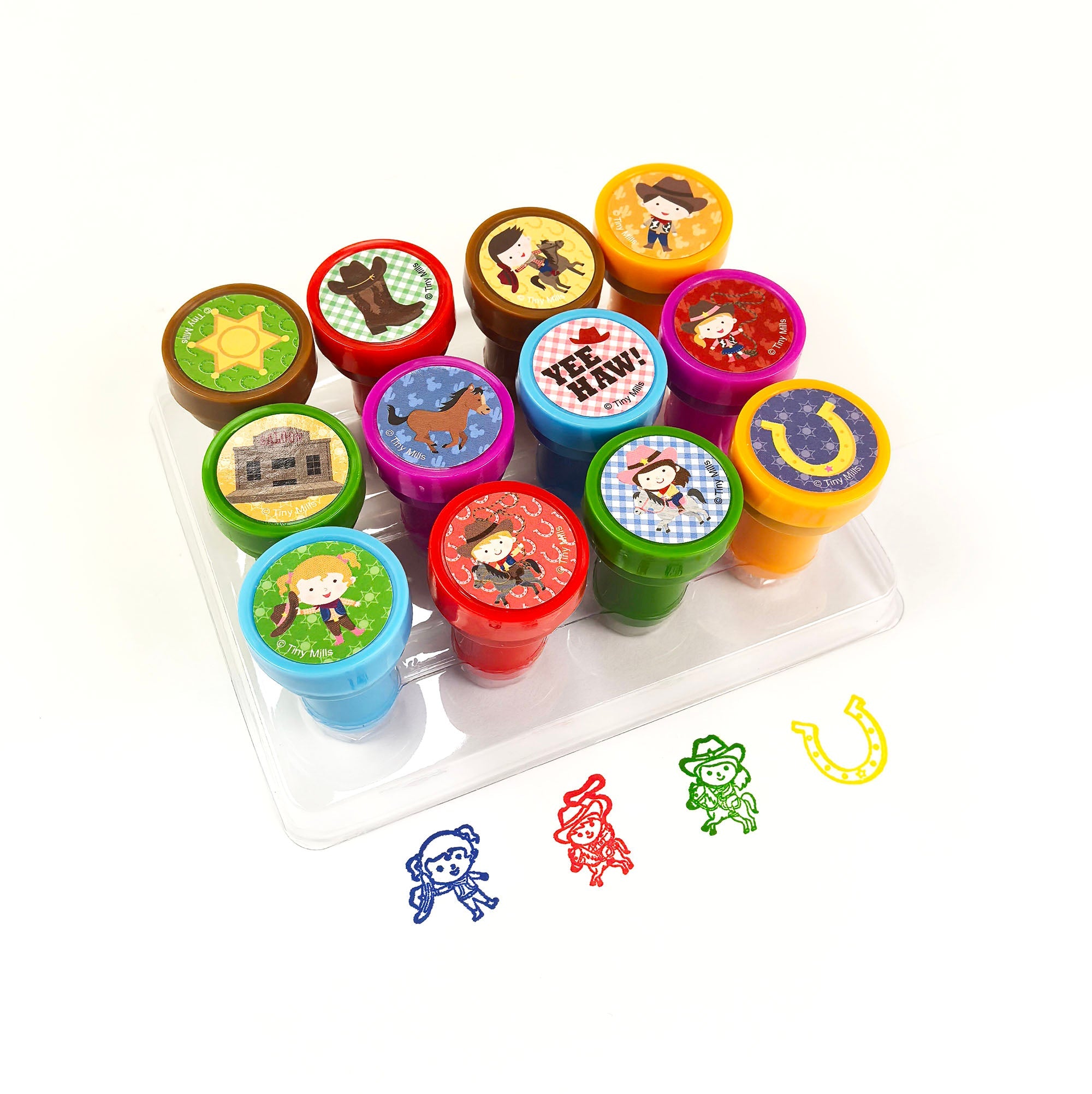 Western Cowboy & Cowgirl Stamp Kit