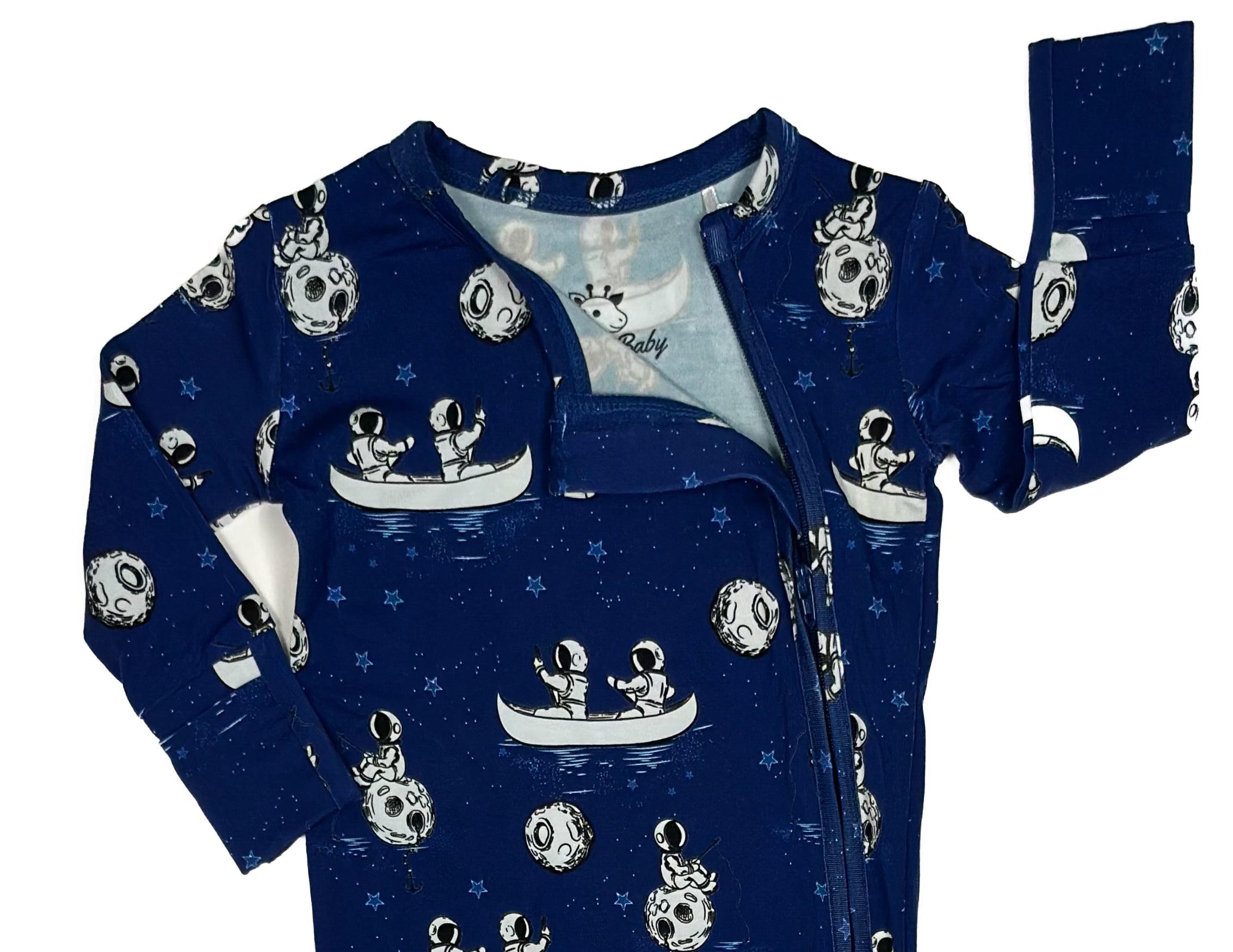 Knee-grip Astronaut Dreams Convertible Footie