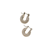 Snowdrop Small Hoops
