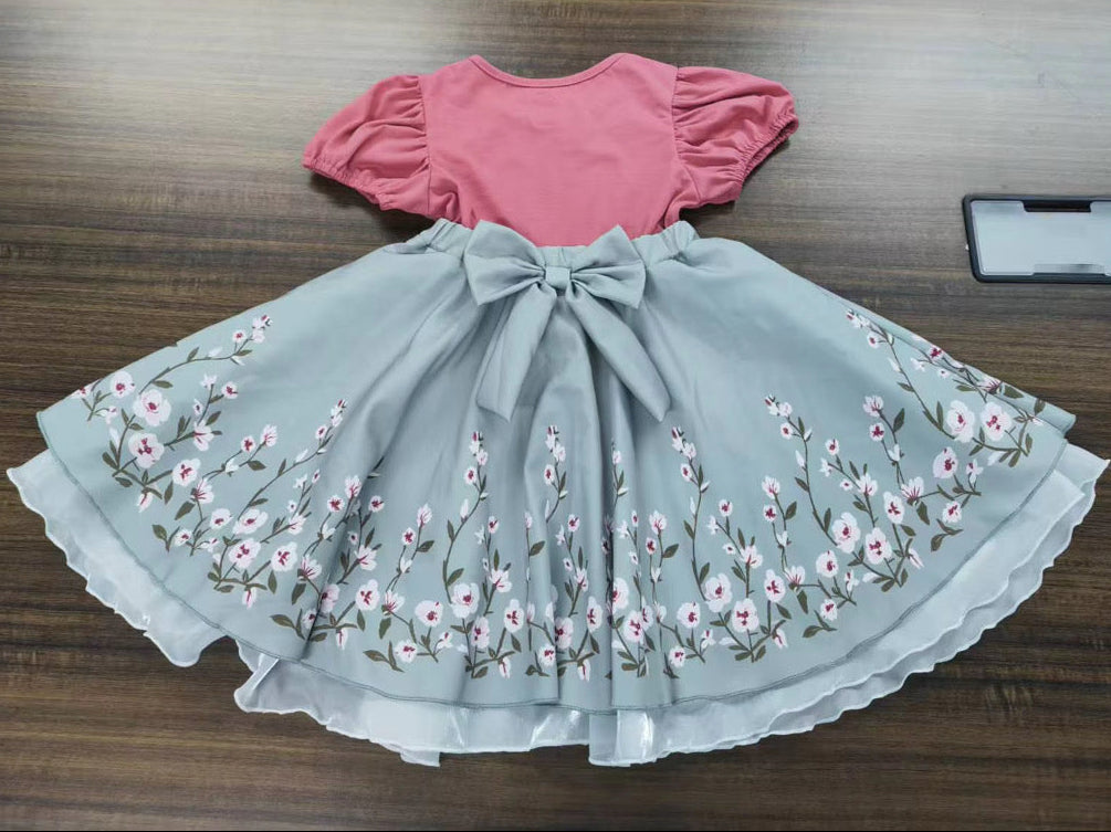 Soft And Breathable Organic Cotton Dress For Girls | Bloom