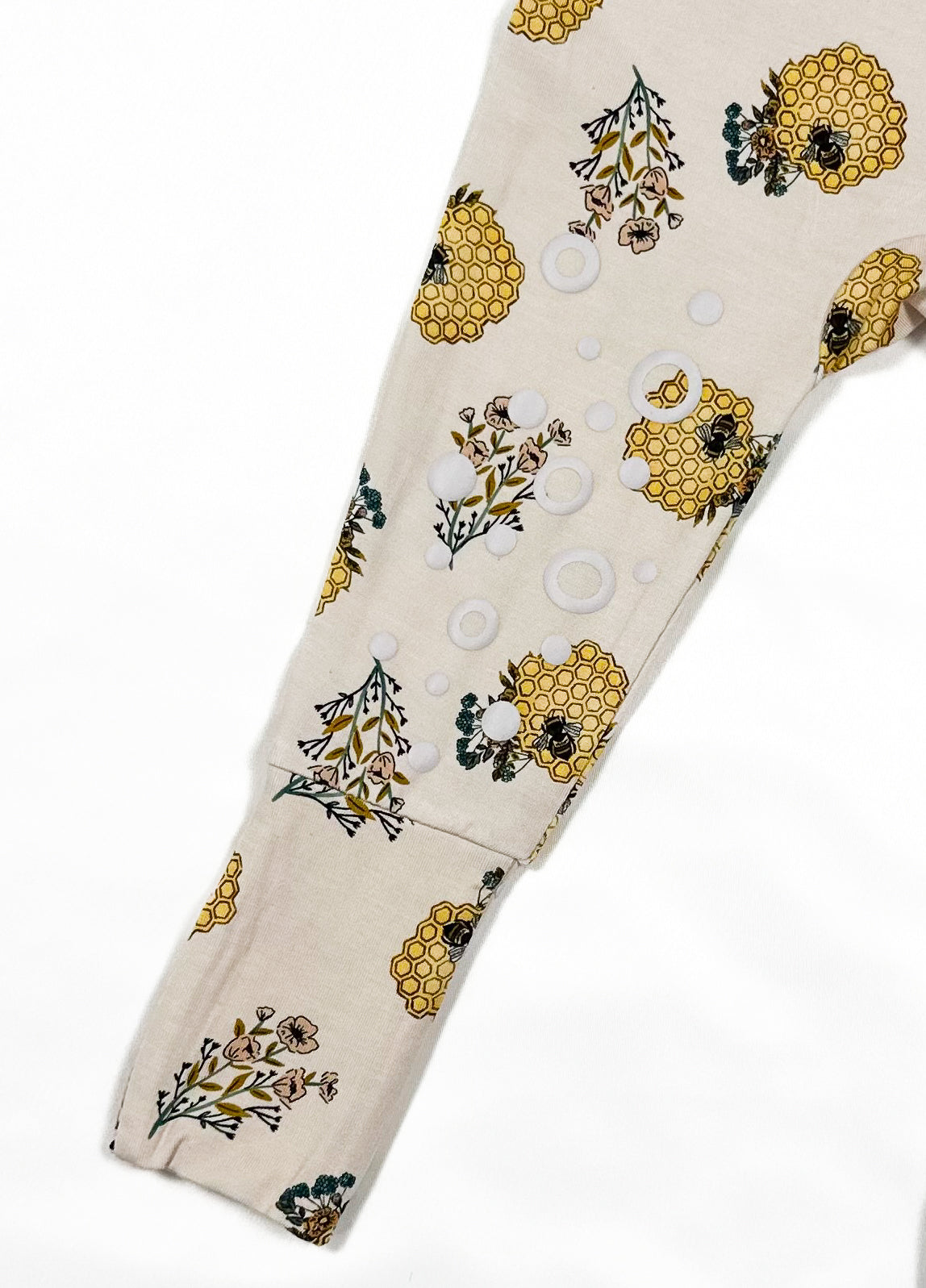 Knee-grip Honeycomb Convertible Footie