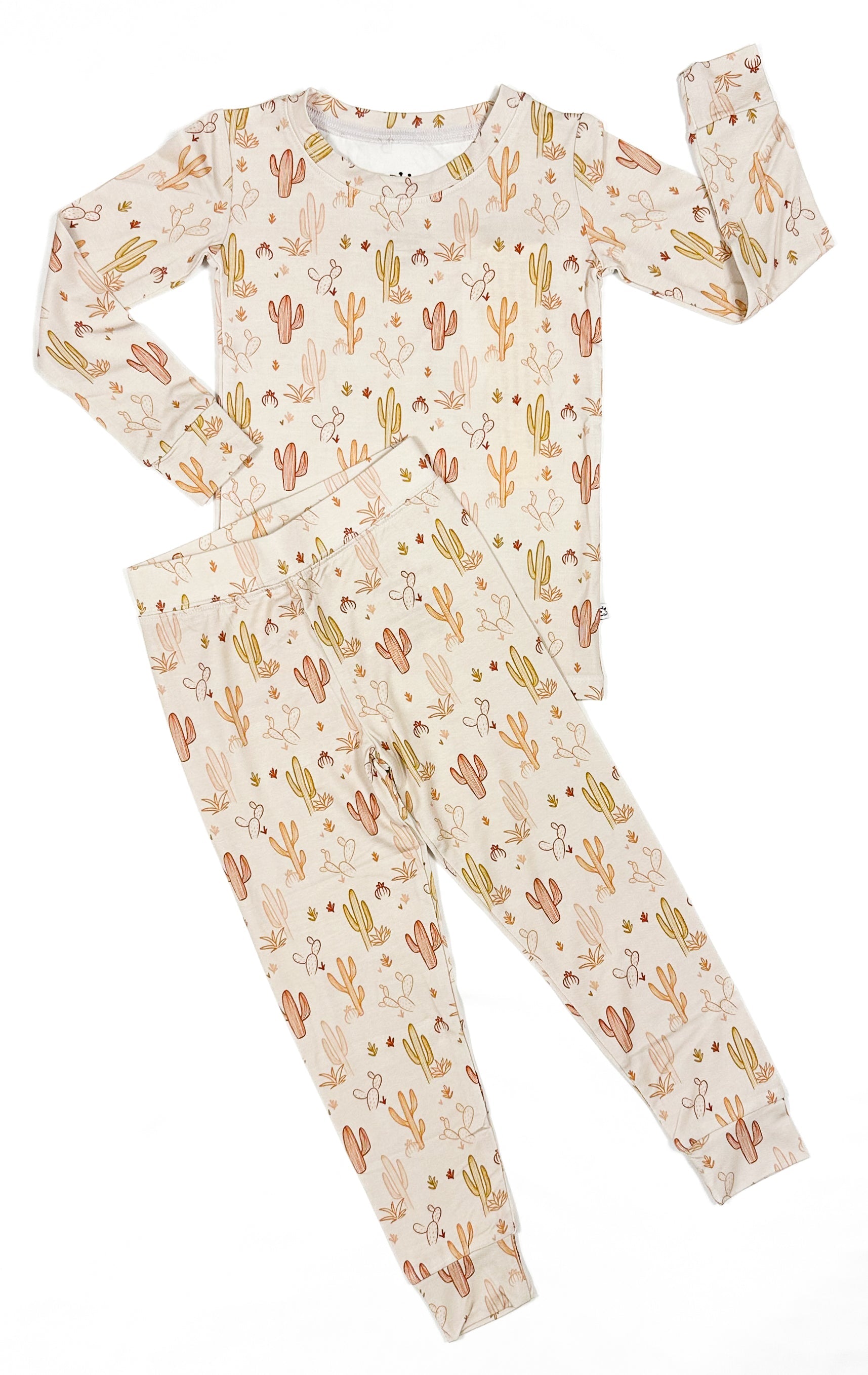 Boho Cacti Taller-tots Two-piece Pjs