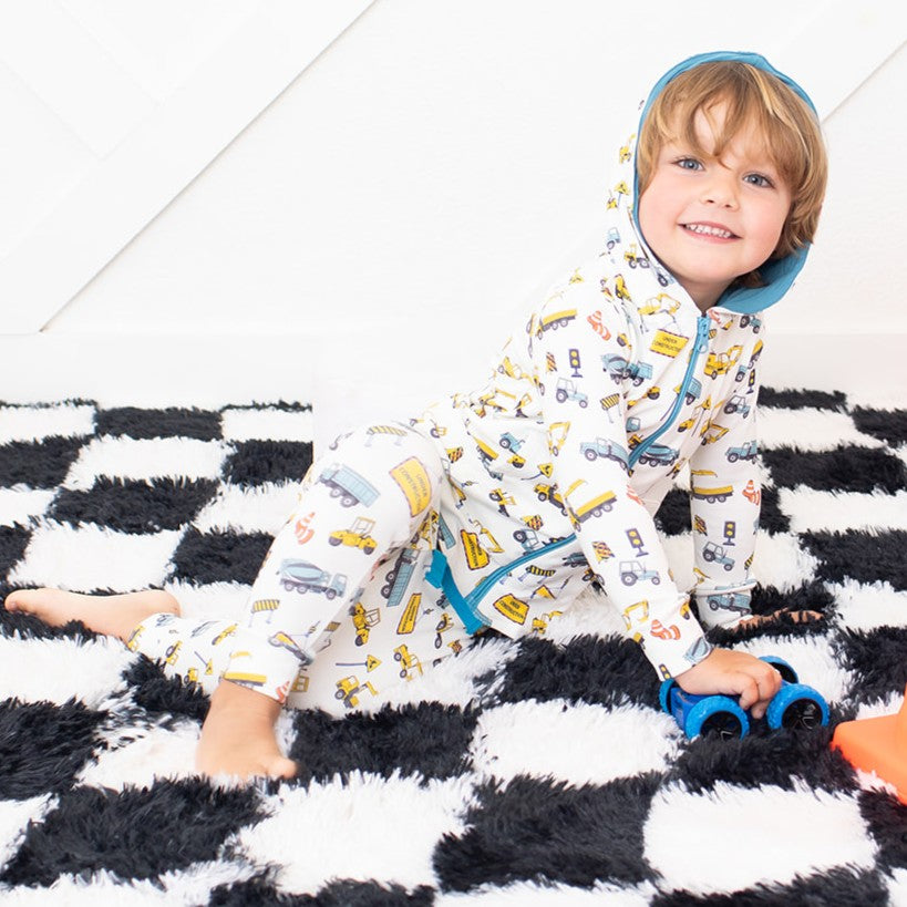 Busy Builder Zipper Hoodie