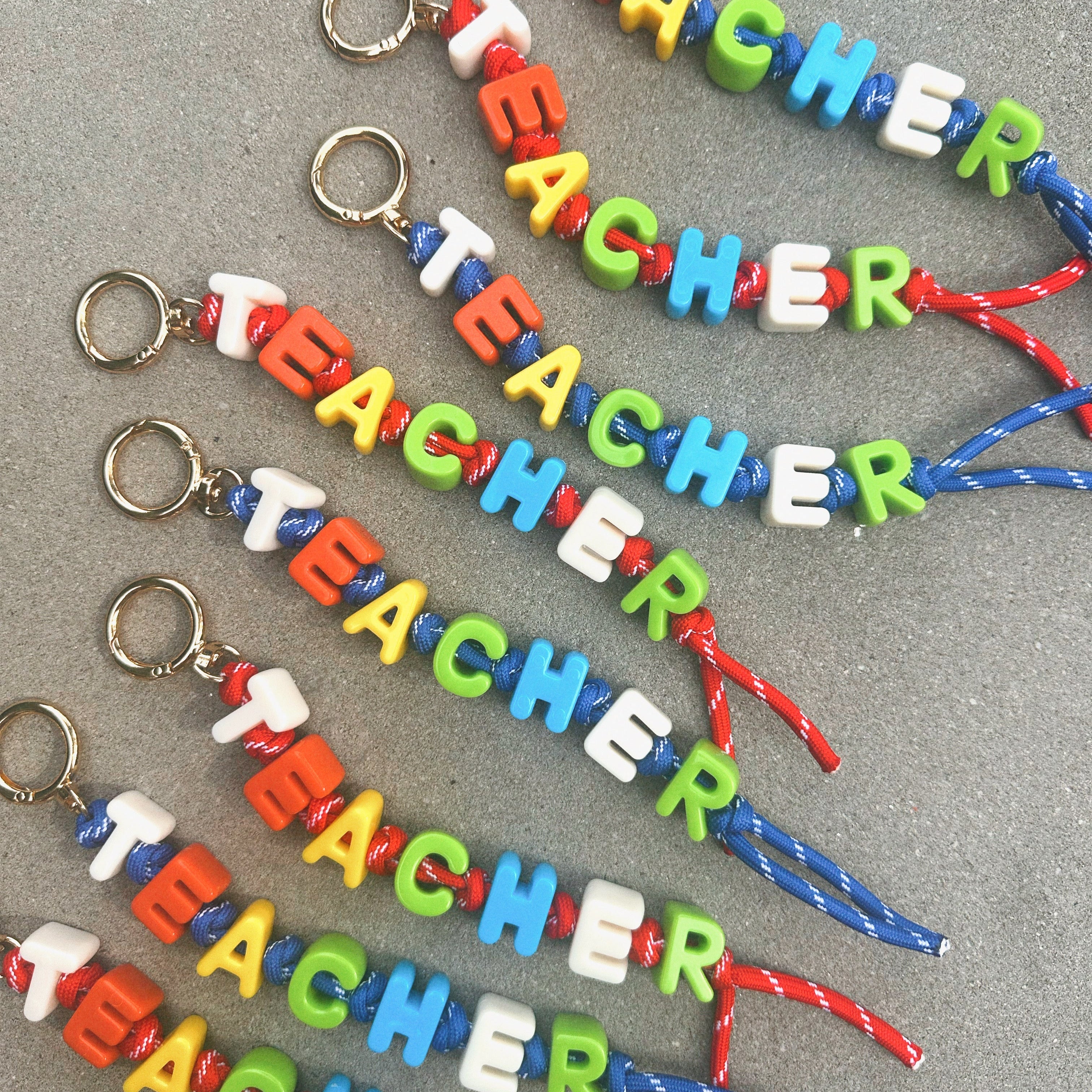 Teacher ♡ Bag Charm