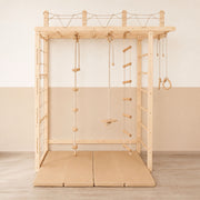 Wooden Climbing Gym