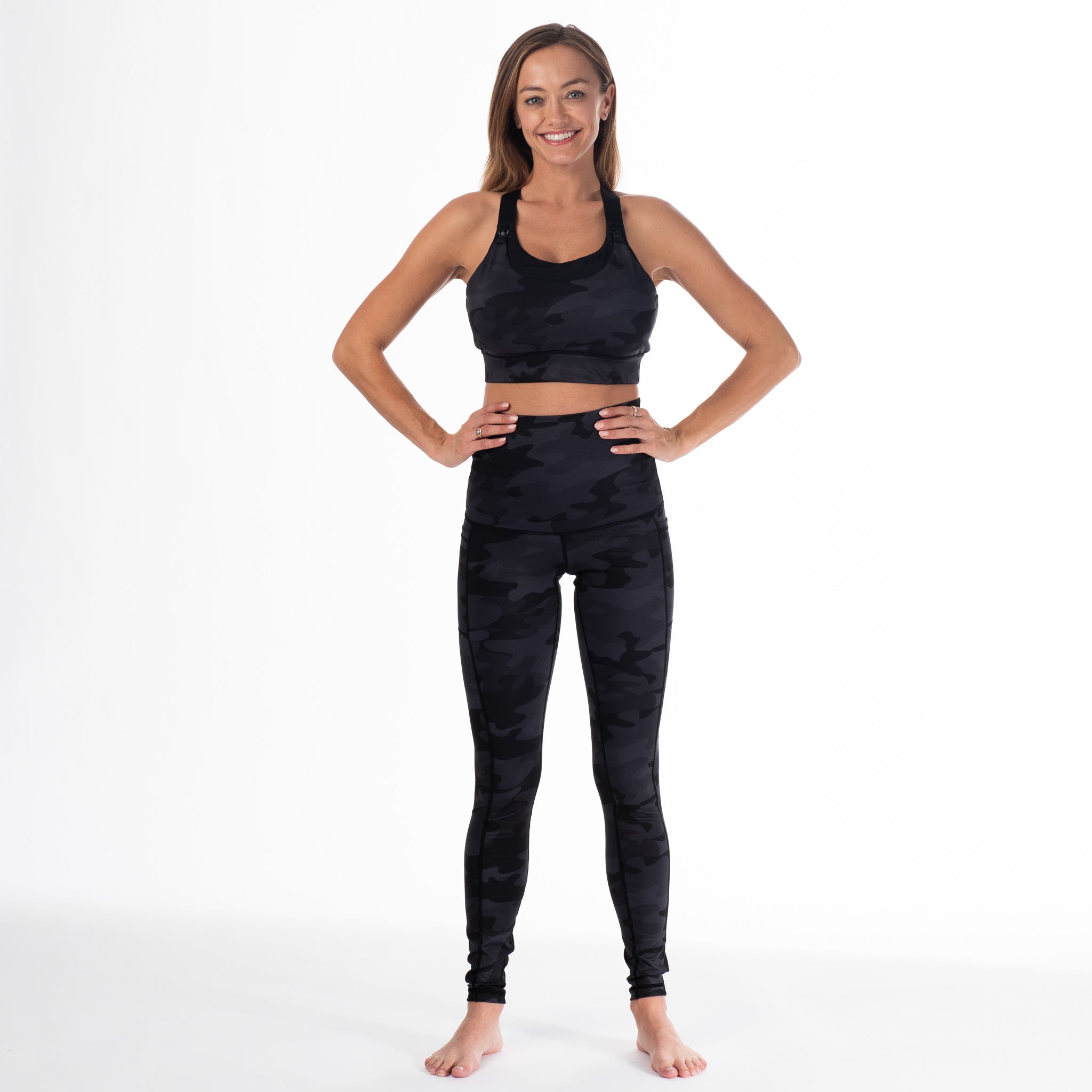 Venice High Impact Full Coverage Nursing Sports Bra (peach Blossom)