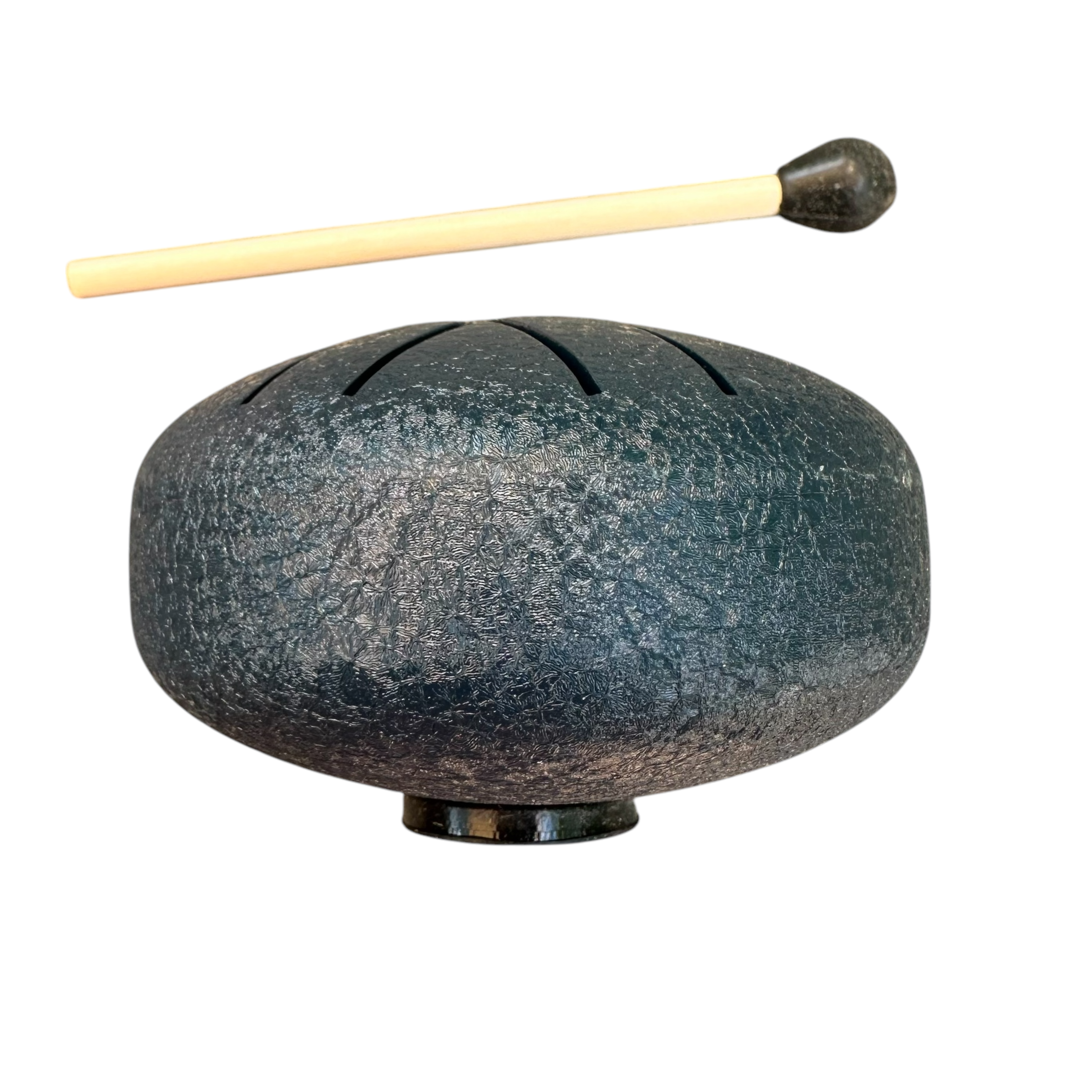 Mini Rain Drum 3 Steel Percussion Instrument With Mallet (navy)