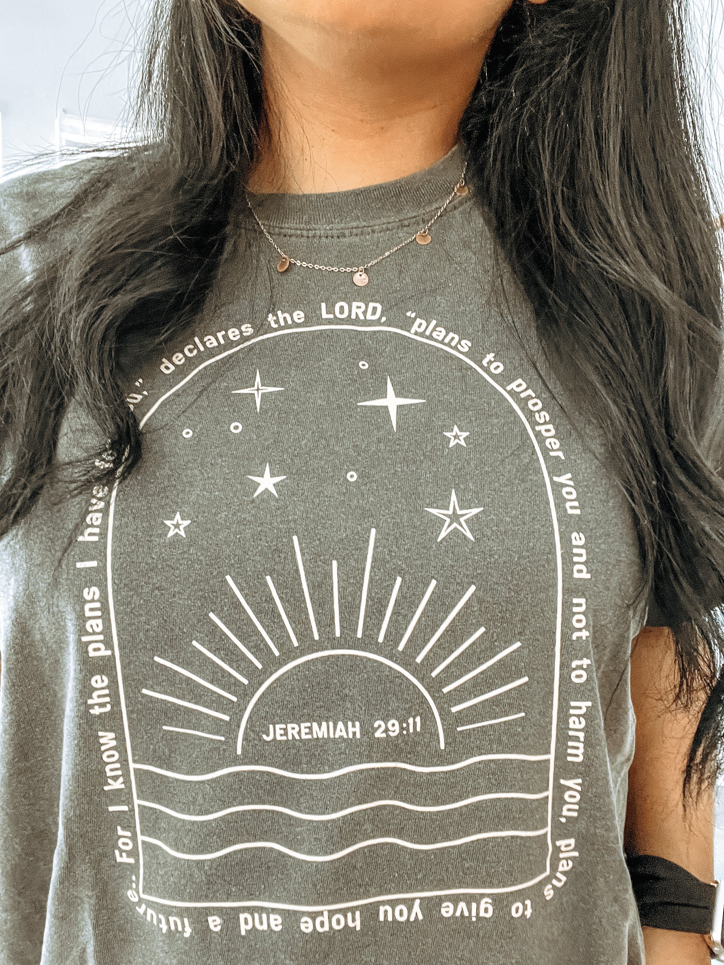 For I Know The Plans I Have For You Scripture Tee
