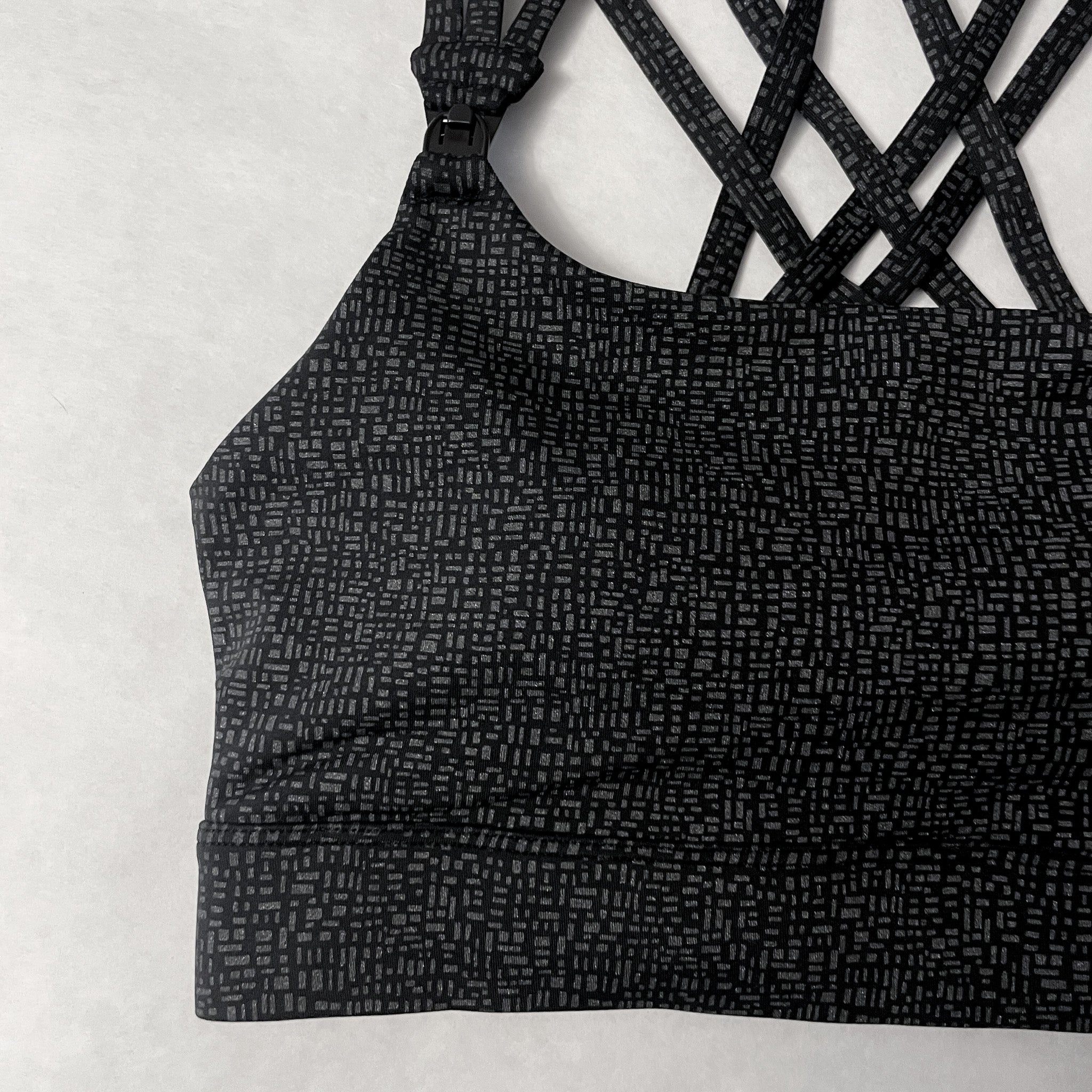 Chloé 4 Running Nursing & Pumping Sports Bra (black Shimmer)