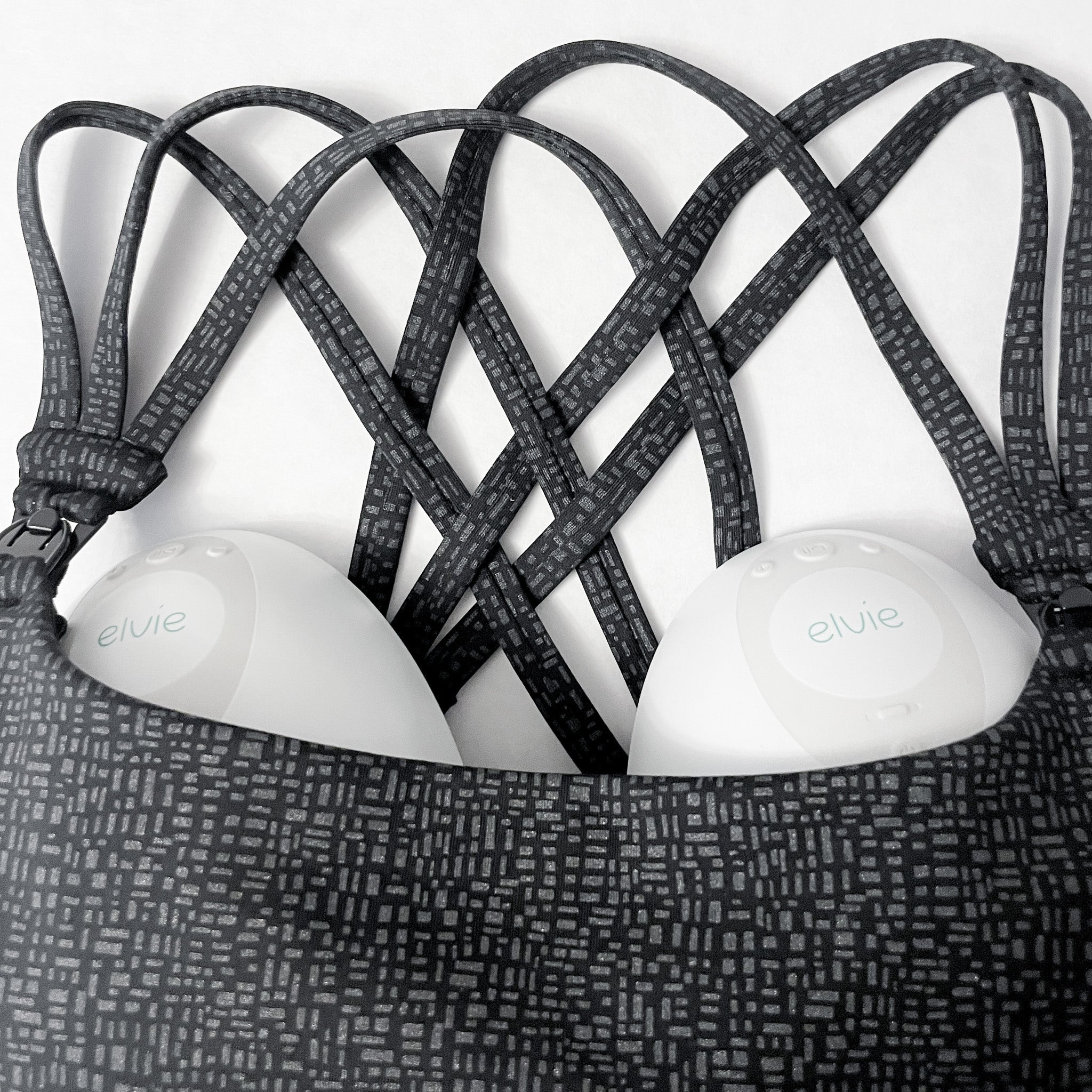 Chloé 4 Running Nursing & Pumping Sports Bra (black Shimmer)