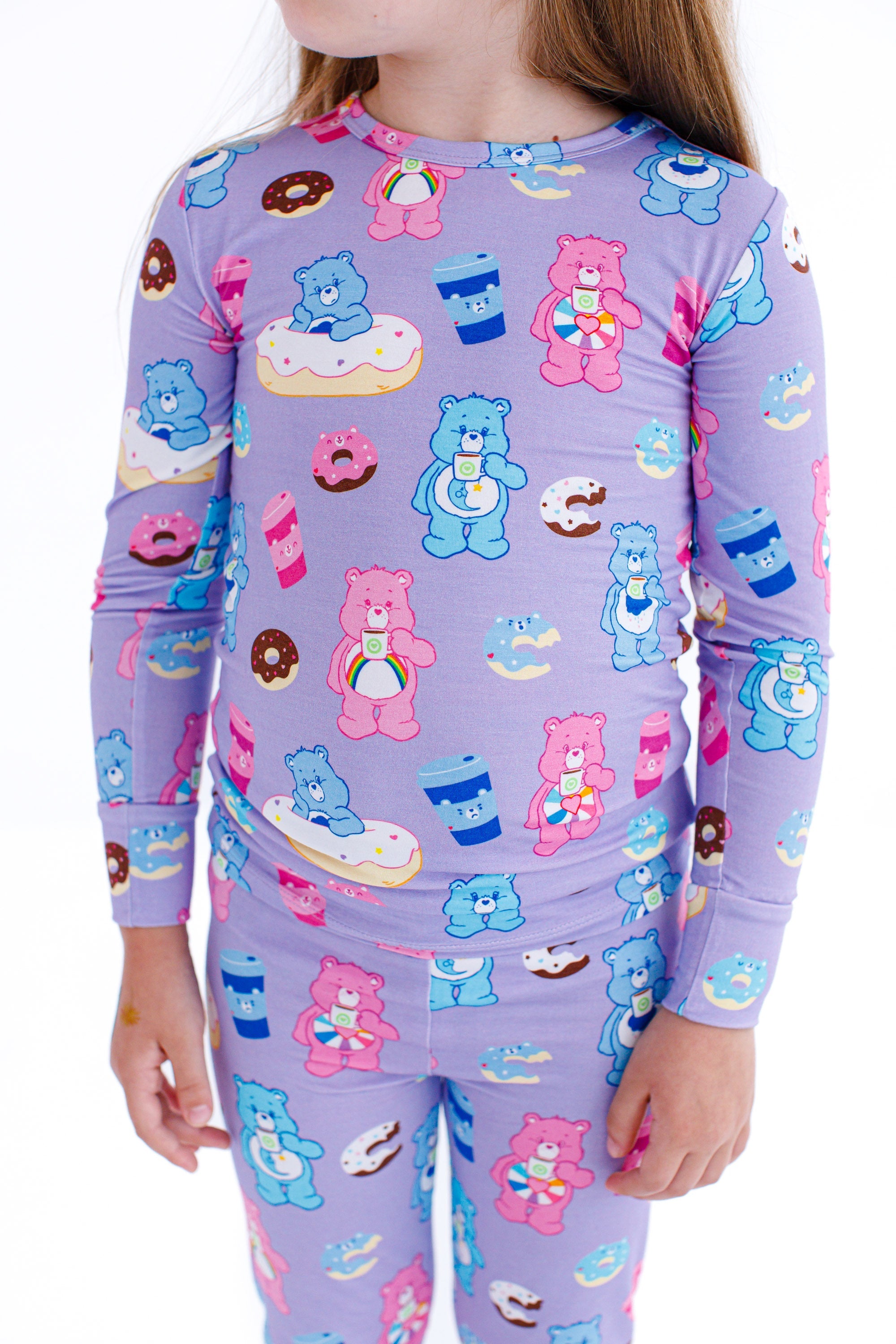 Care Bears™ Donuts And Coffee 2-piece Pj:  Long