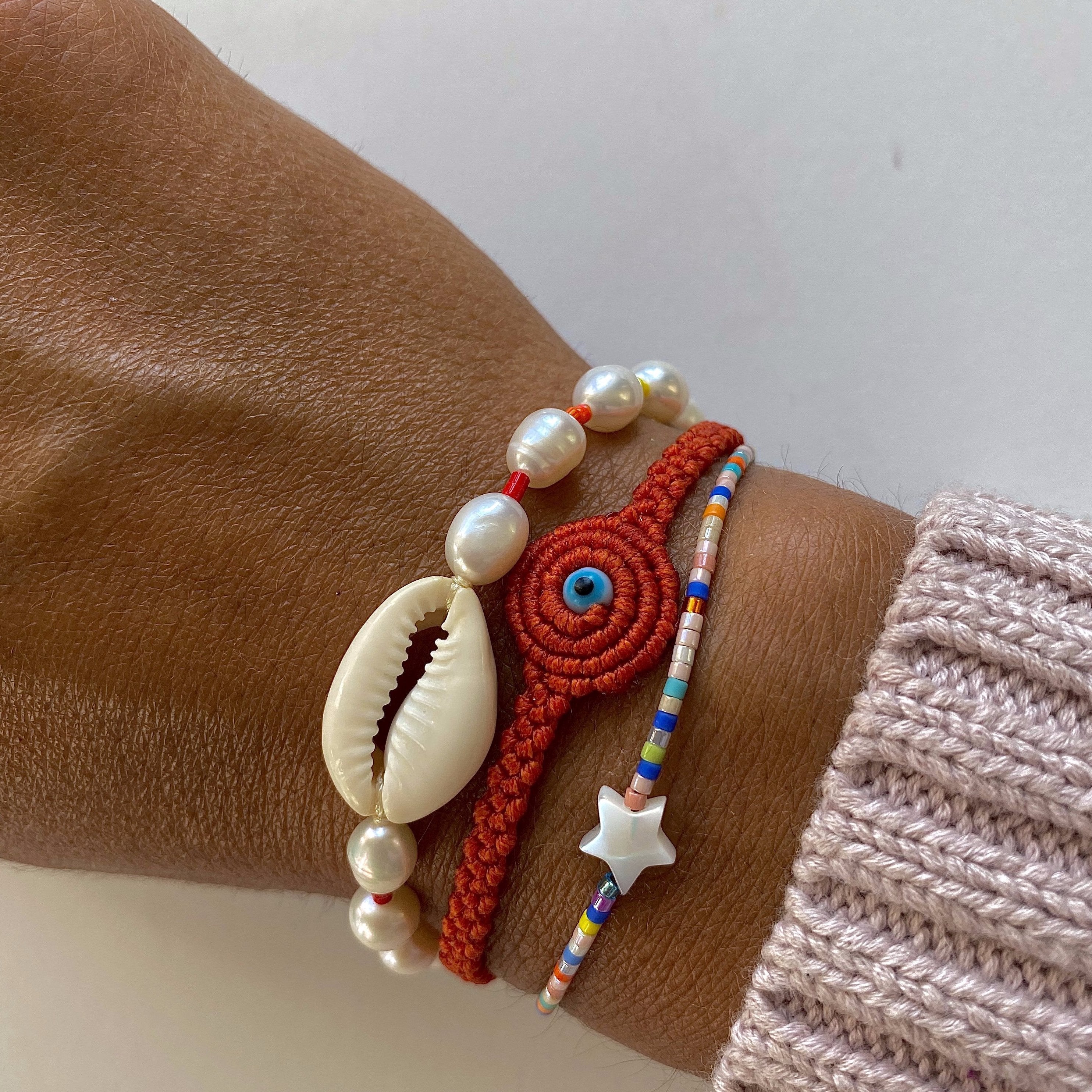 Circular Evil Eye Bracelet