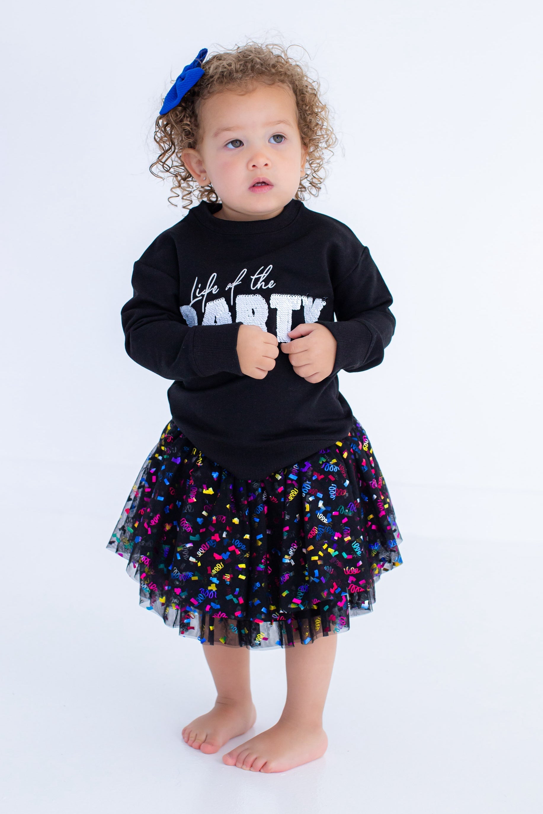 Life Of The Party Sequin Crewneck Sweatshirt