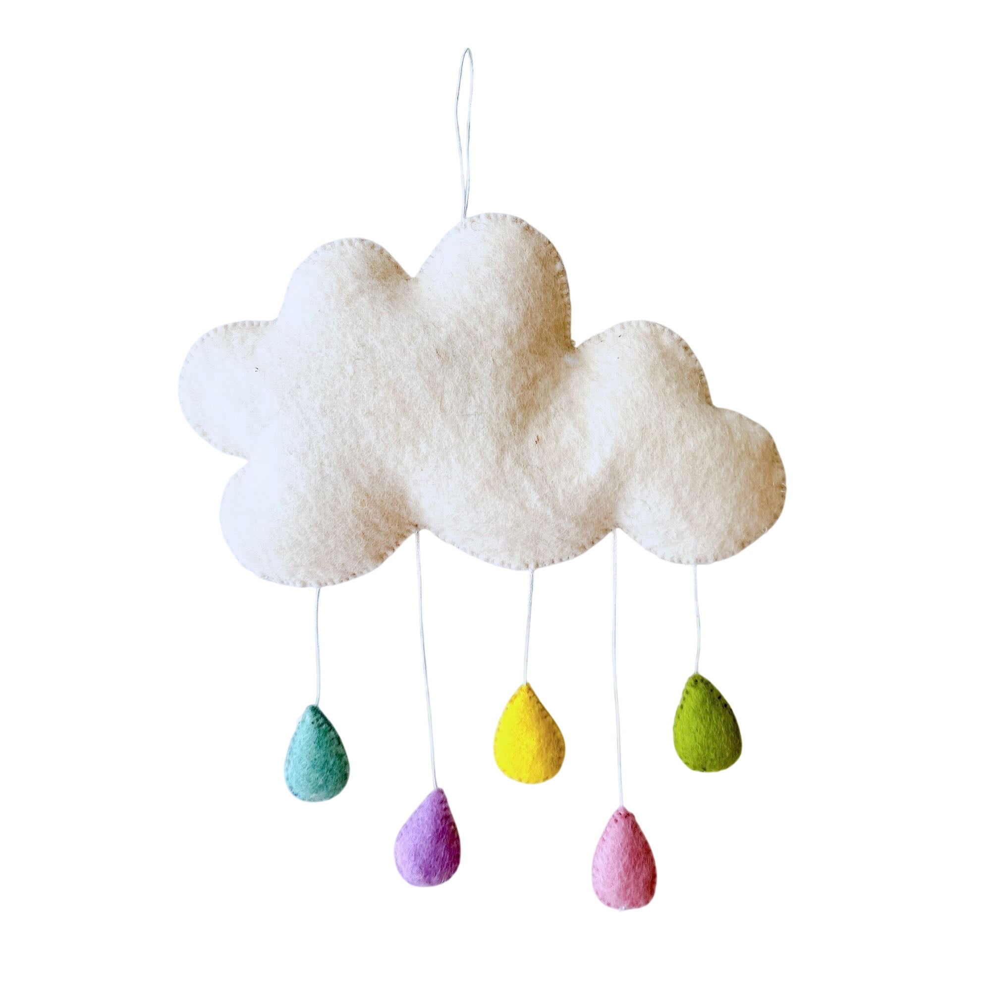 Whimsical Pastel Drizzle Wall Decor