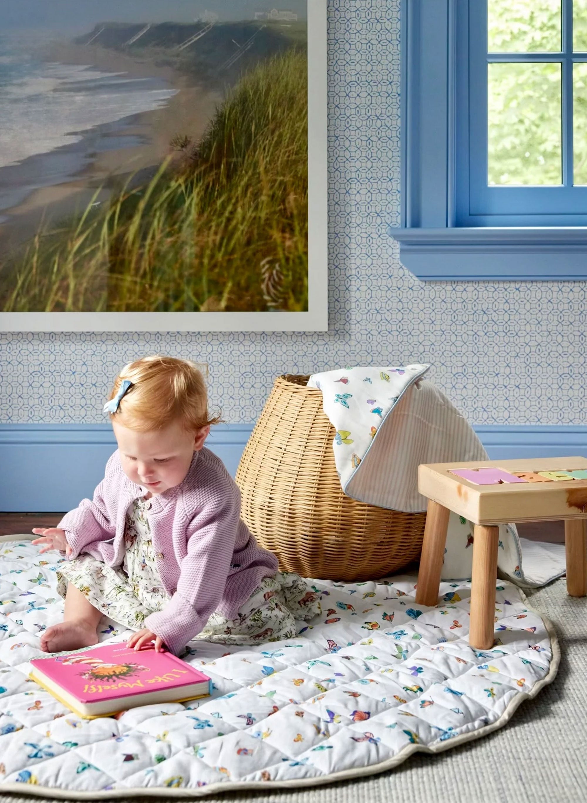 Madame Butterfly Play Mat And Tote