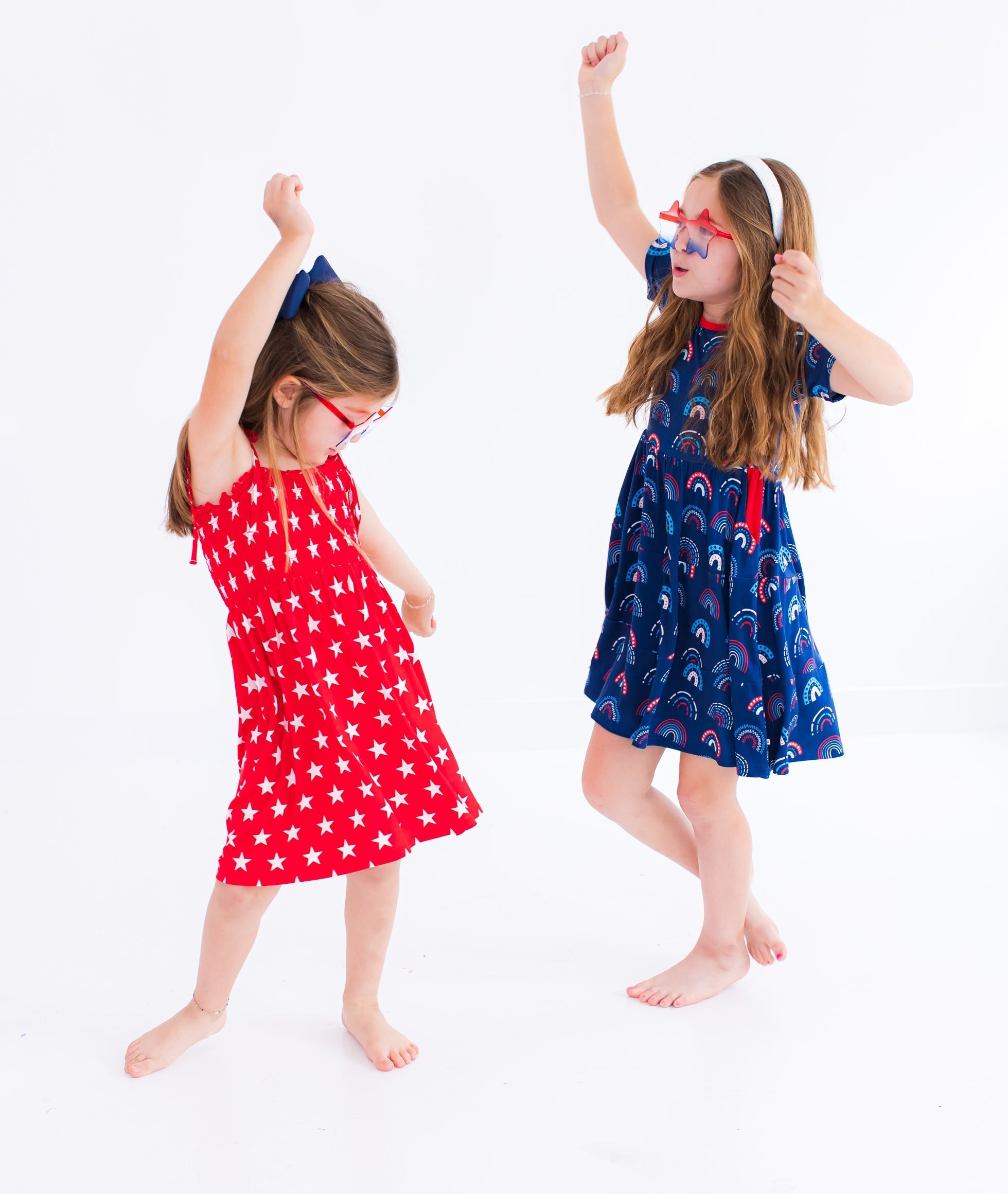 Star Smocked Birdie Dress