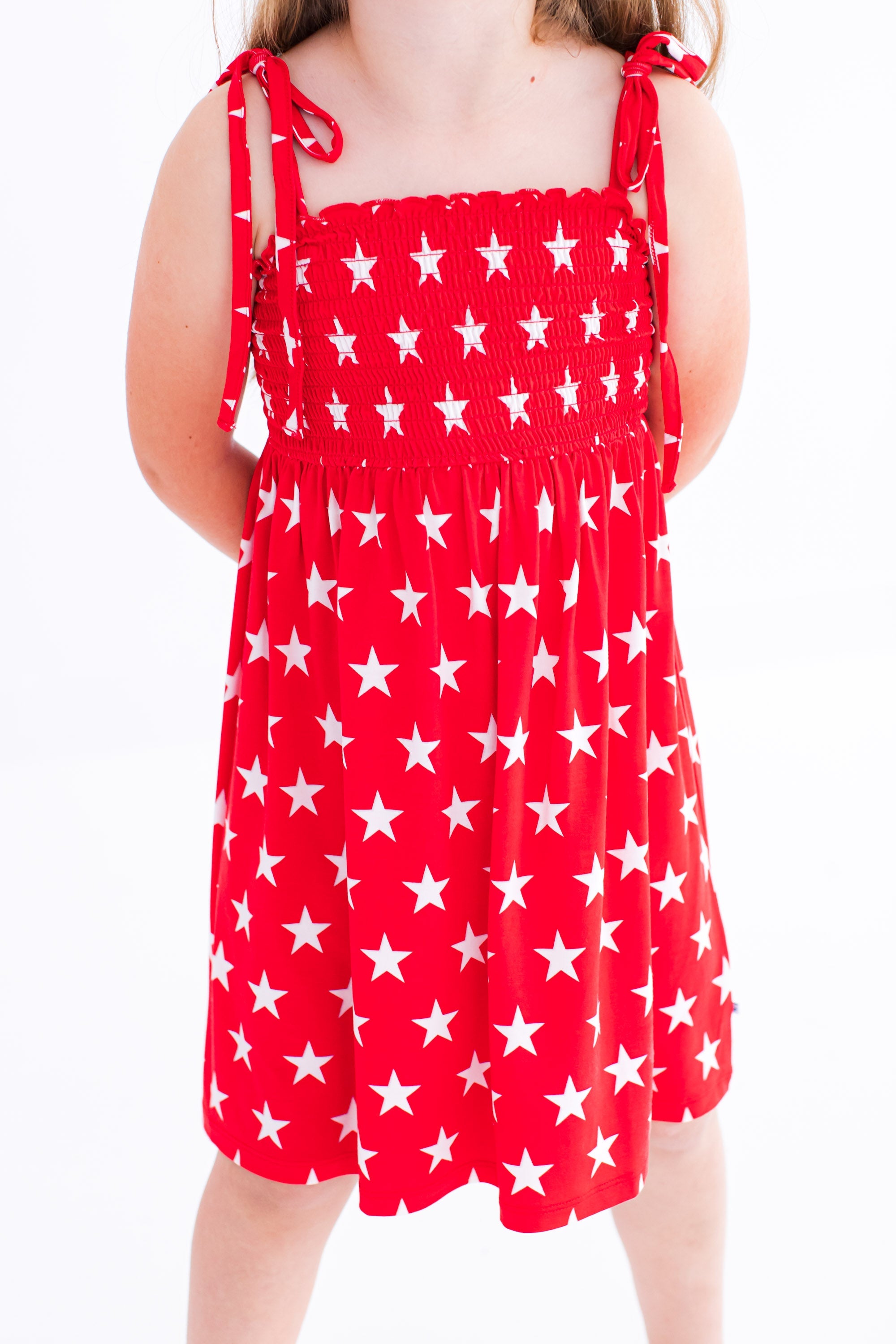 Star Smocked Birdie Dress