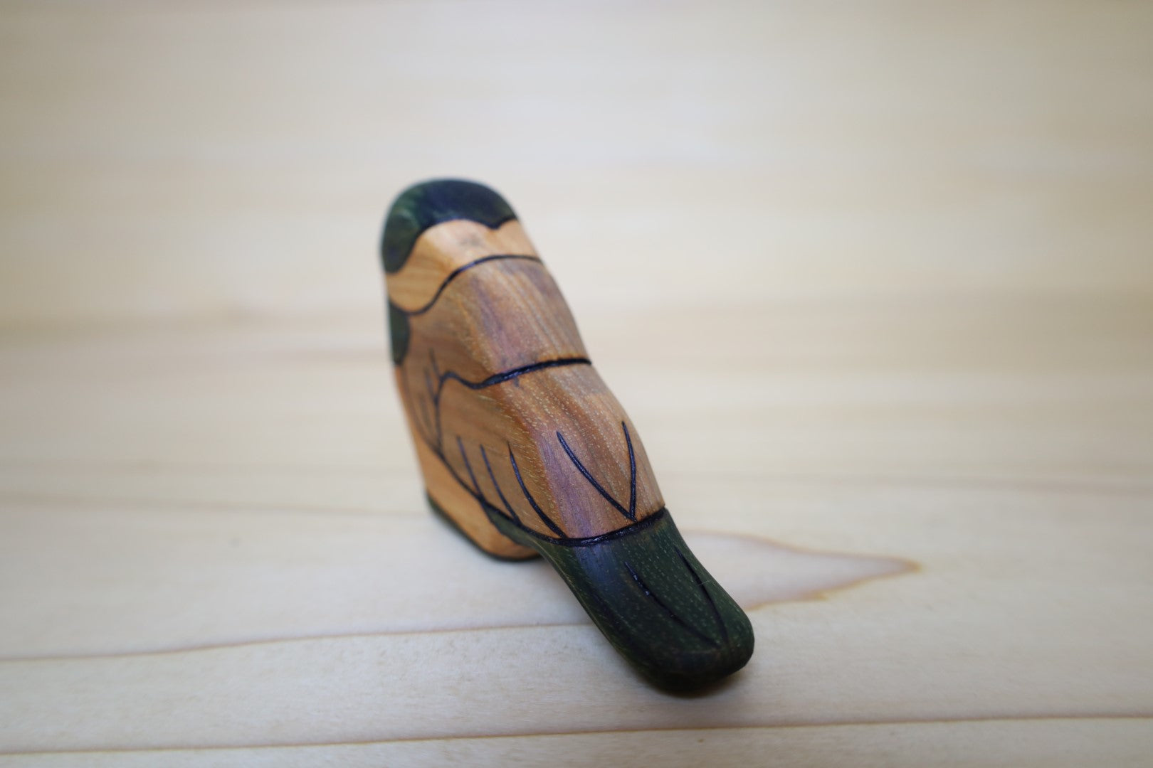 Wooden Chickadee Toy